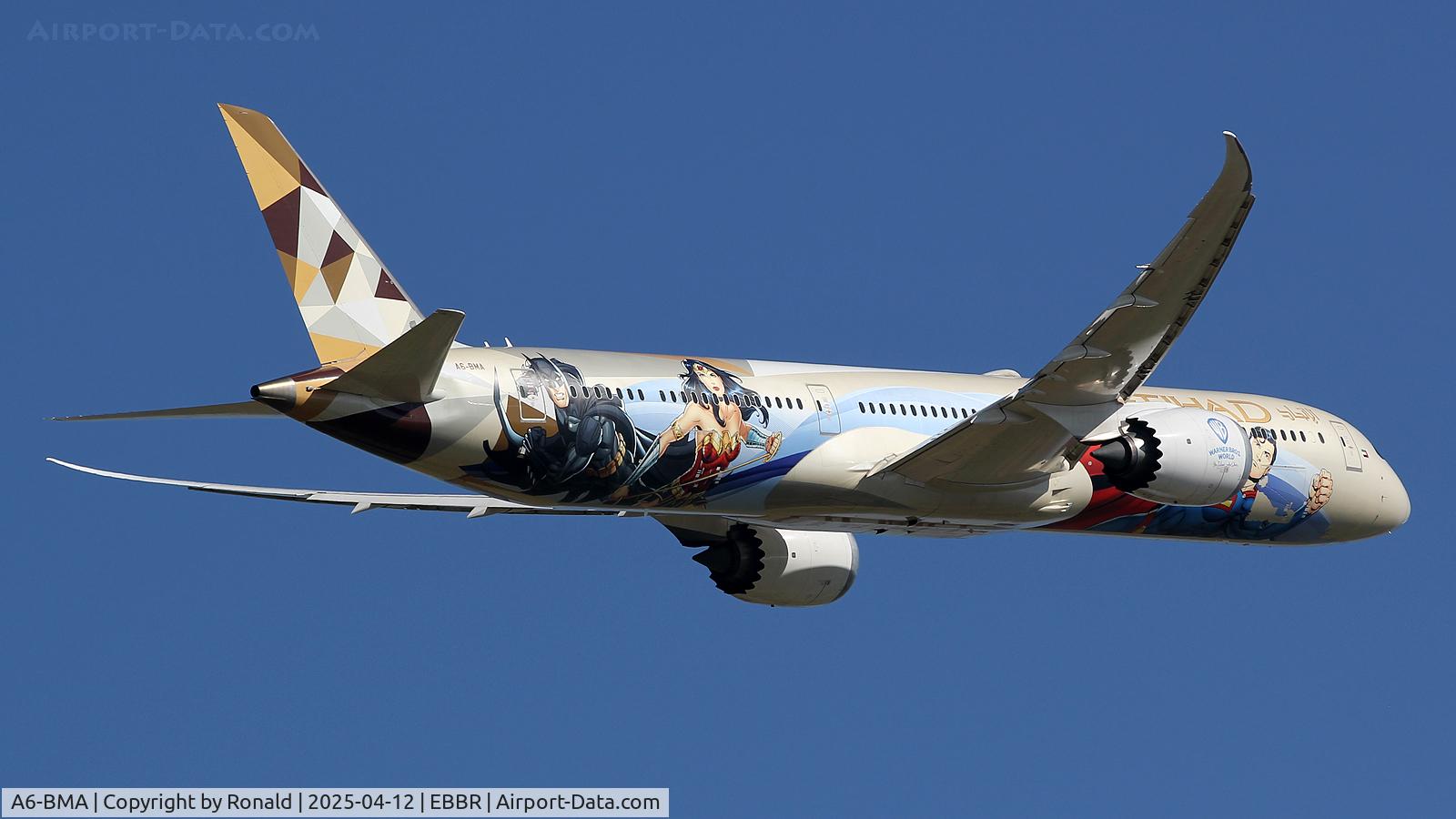 A6-BMA, 2018 Boeing 787-10 Dreamliner C/N 60755, at ebbr