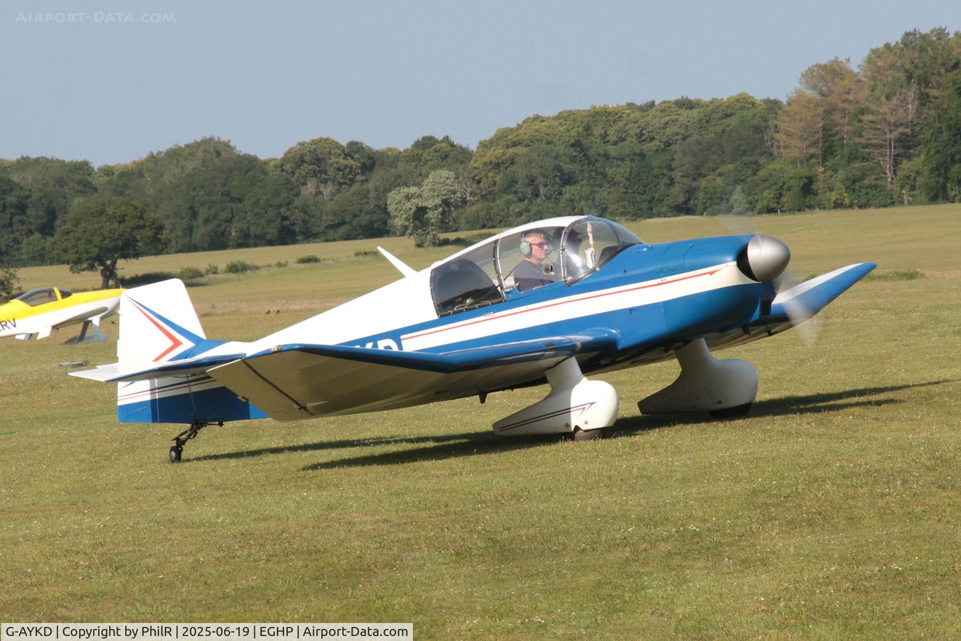 G-AYKD, 1962 Jodel DR-1050 Ambassadeur C/N 351, G-AYKD 1962 SAN Jodel DR1050 Ambassadeur Fly In Popham 