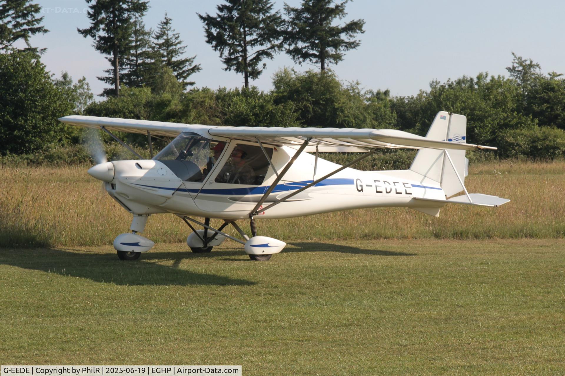 G-AXRP, 1947 Stampe-Vertongen SV-4C C/N 554, G-EEDE 2005 Aerosport Ikarus C42 FB 100 Fly In Popham 