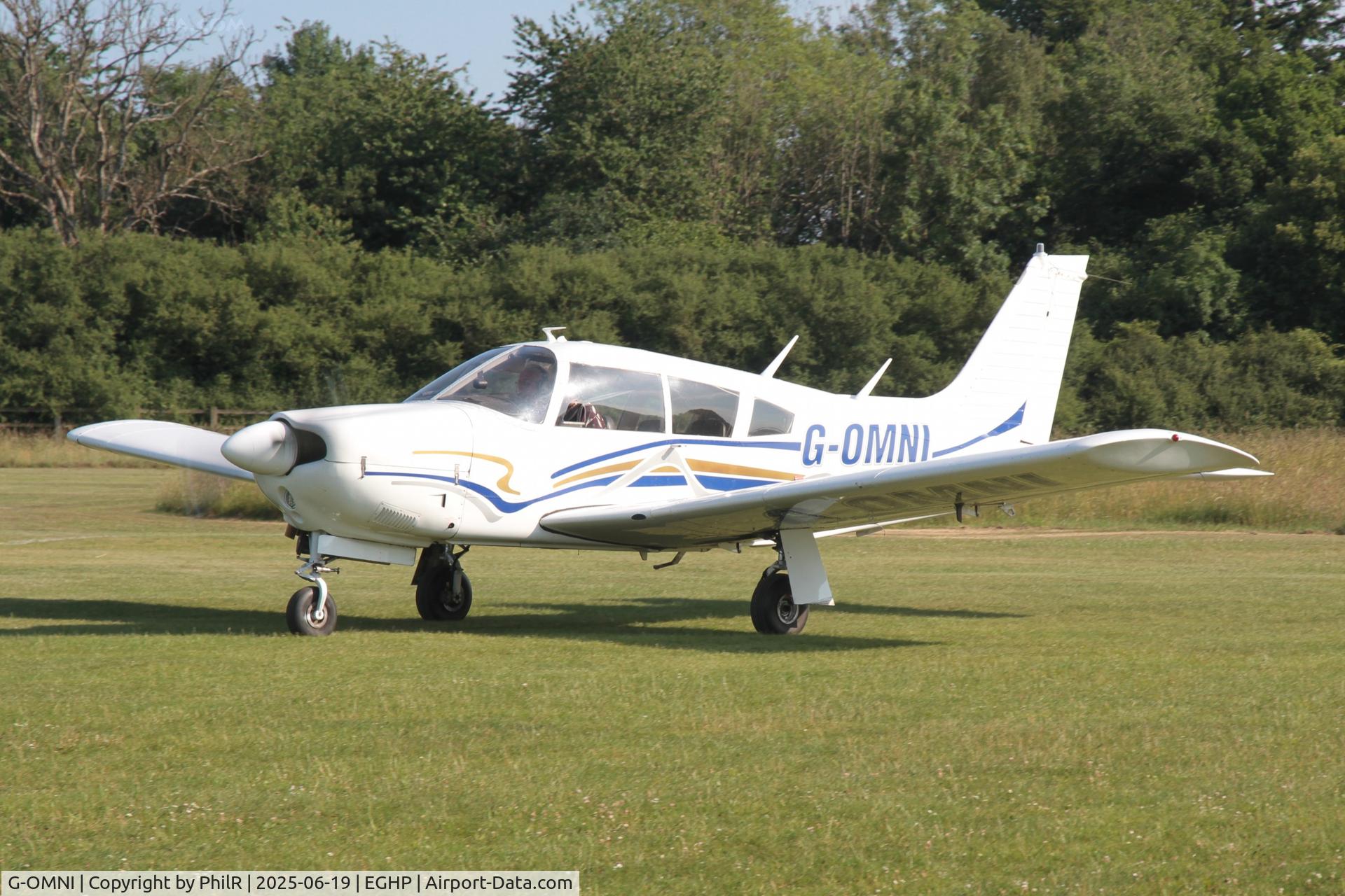 G-OMNI, 1973 Piper PA-28R-200-2 Cherokee Arrow II C/N 28R-7335130, G-OMNI 1973 Piper PA-28R-200-2 Cherokee Arrow ll Fly In Popham