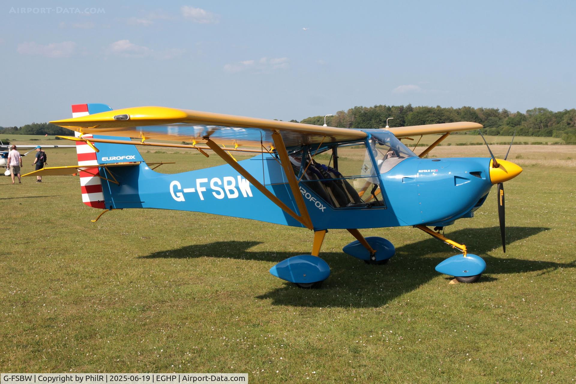 G-FSBW, 2015 Aeropro Eurofox 912S C/N BMAA/HB/678, G-FSBW 2015 Eurofox 912S(2) Fly In Popham