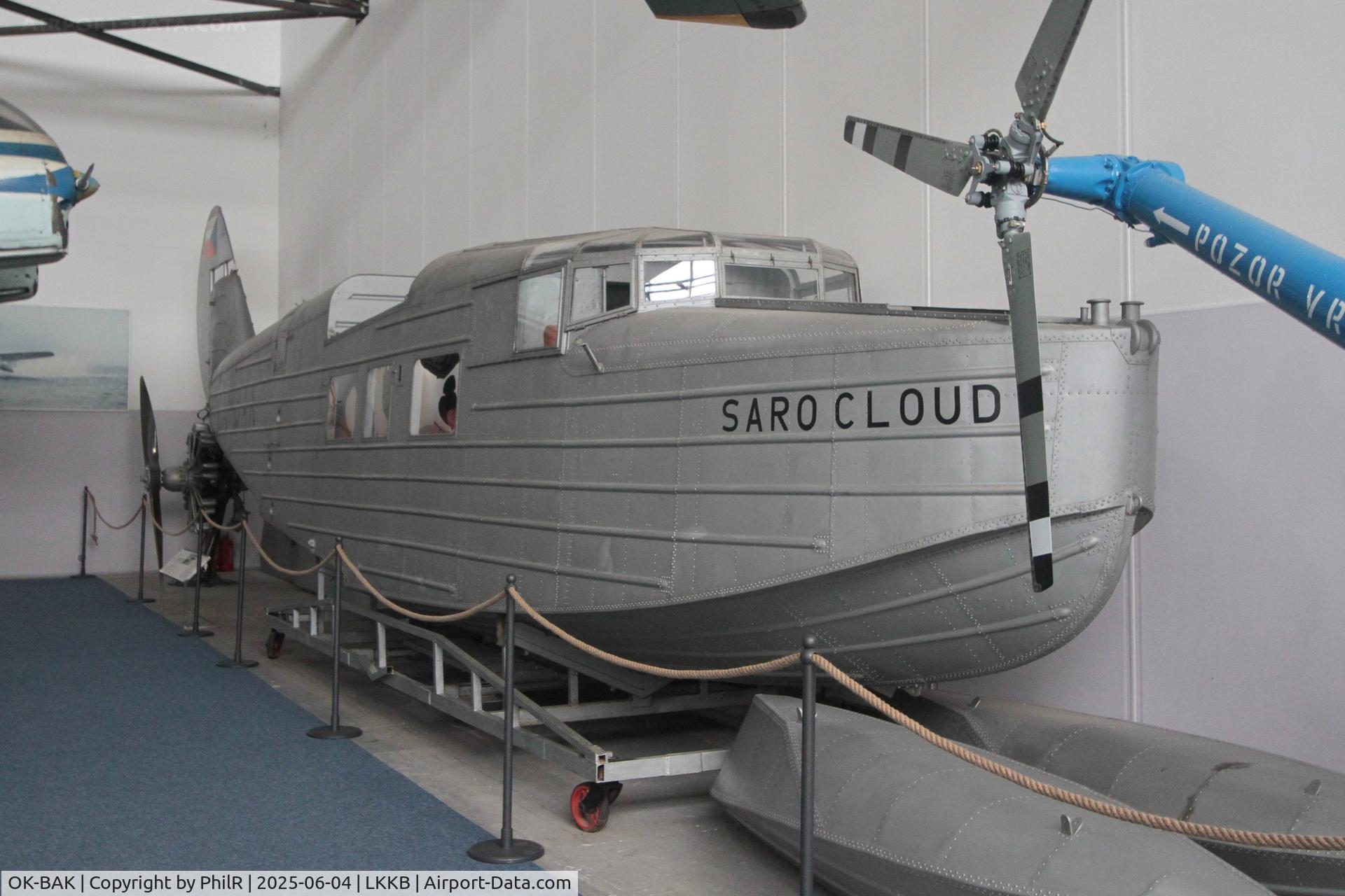 OK-BAK, 1933 Saunders-Roe A19 Cloud C/N A19/5, OK-BAK (G-ACGO) 1933 Saunders-Roe A19 Cloud Kbely Aviation Museum