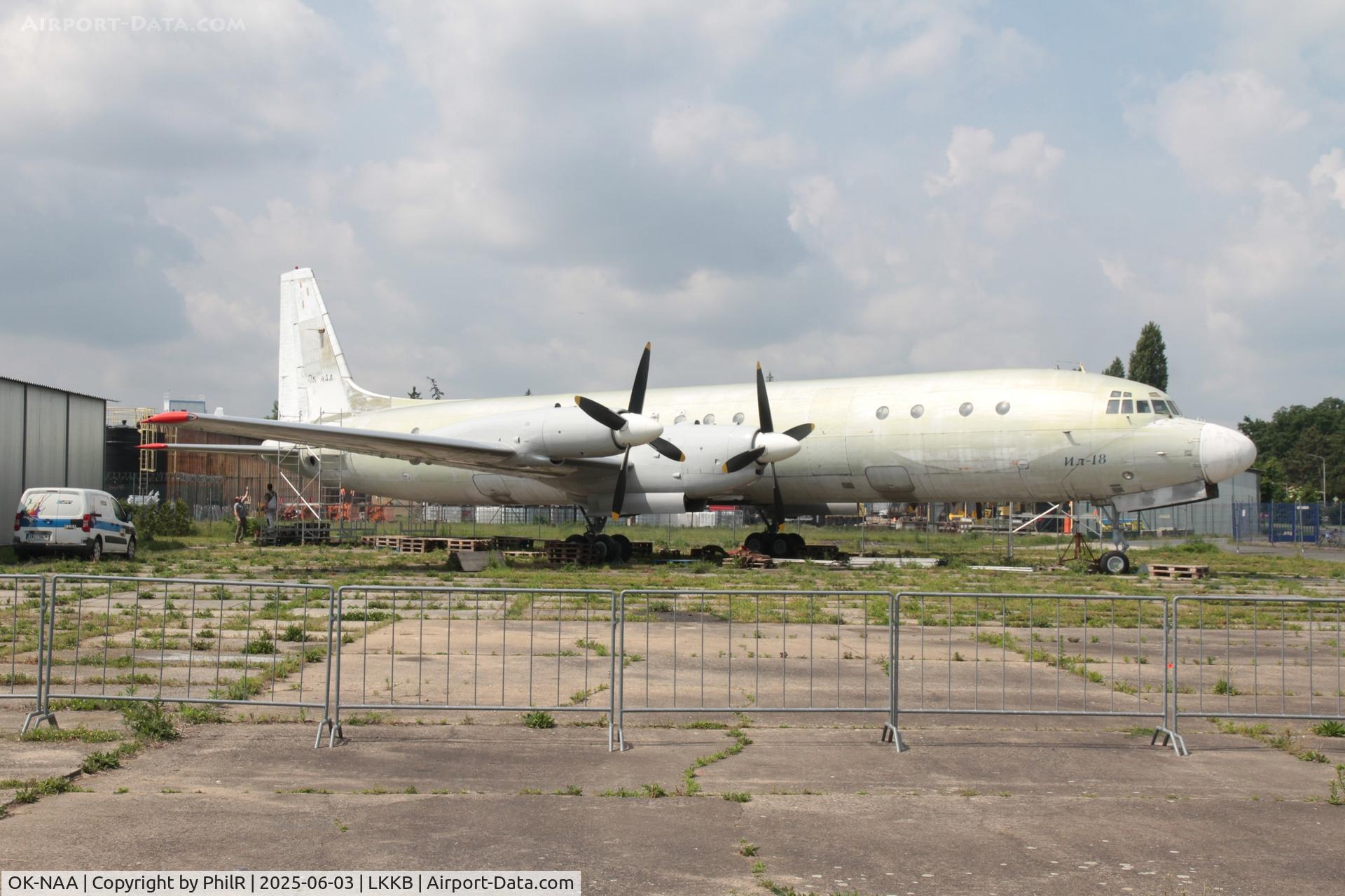 OK-NAA, 1959 Ilyushin IL-18V C/N 189001604, OK-NAA 1959  Ilyushin Il-18 CSA Kbely Aviation Museum