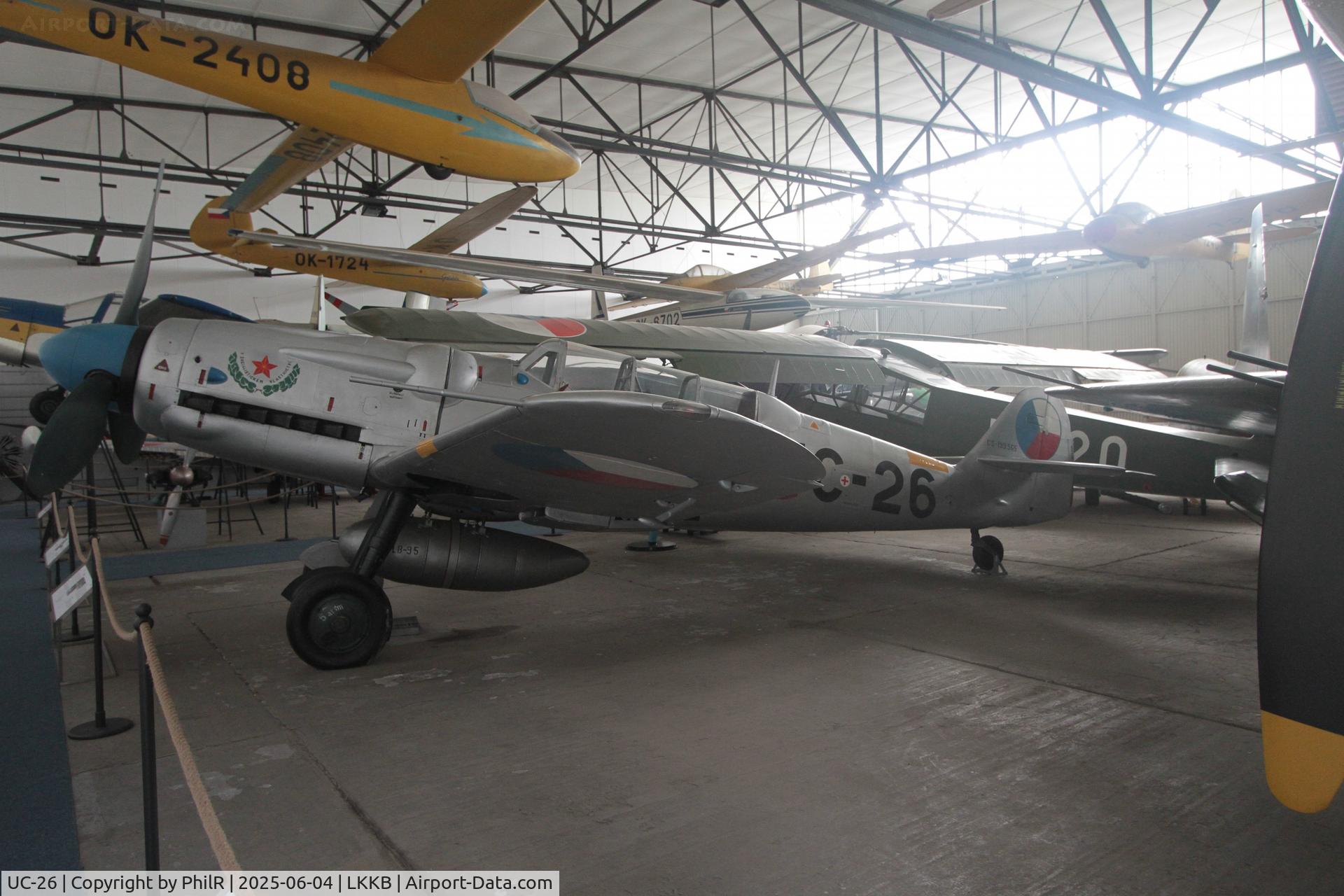UC-26, 1947 Avia CS-199 C/N CS-199565, UC-26 1949 Avia CS-199 (Bf109G) Kbely Aviation Museum