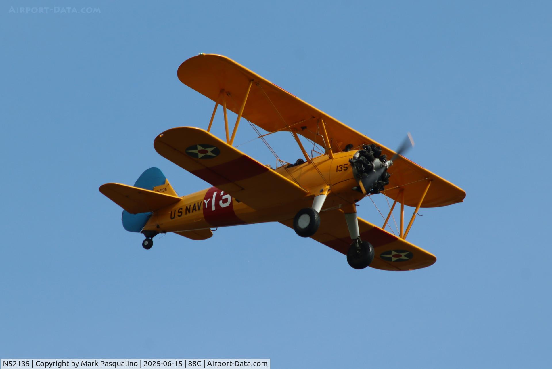 N52135, 1943 Boeing N2S-5 C/N 75-8758, Stearman