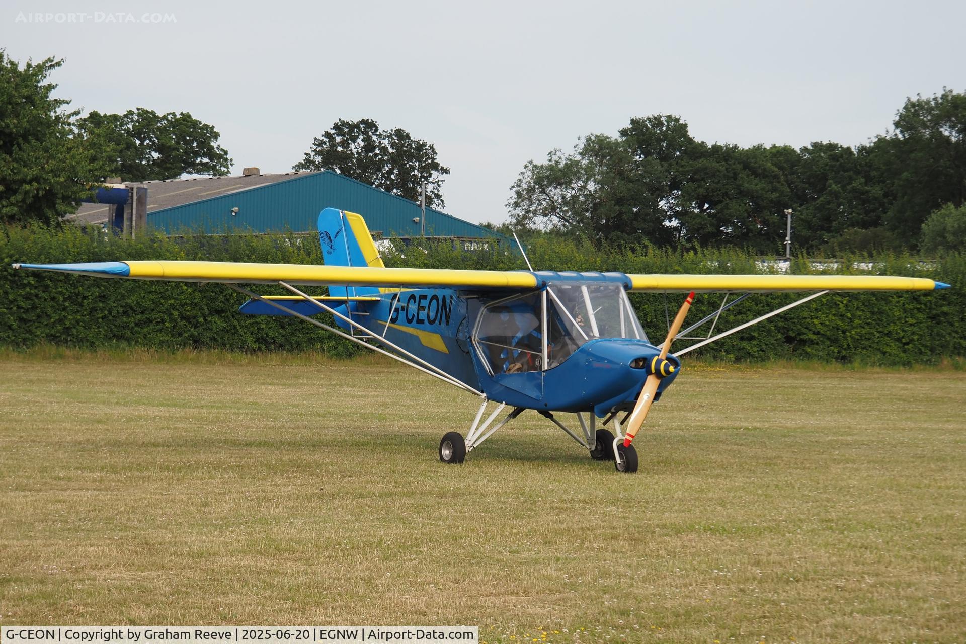 G-CEON, , Parked at Wickenby.