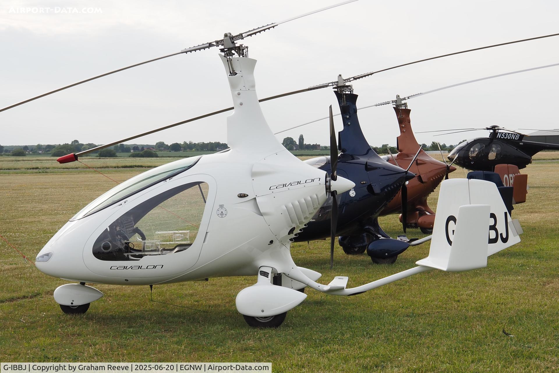 G-IBBJ, RotorSport UK Cavalon C/N RSUK/CVLN/031, Parked at Wickenby.