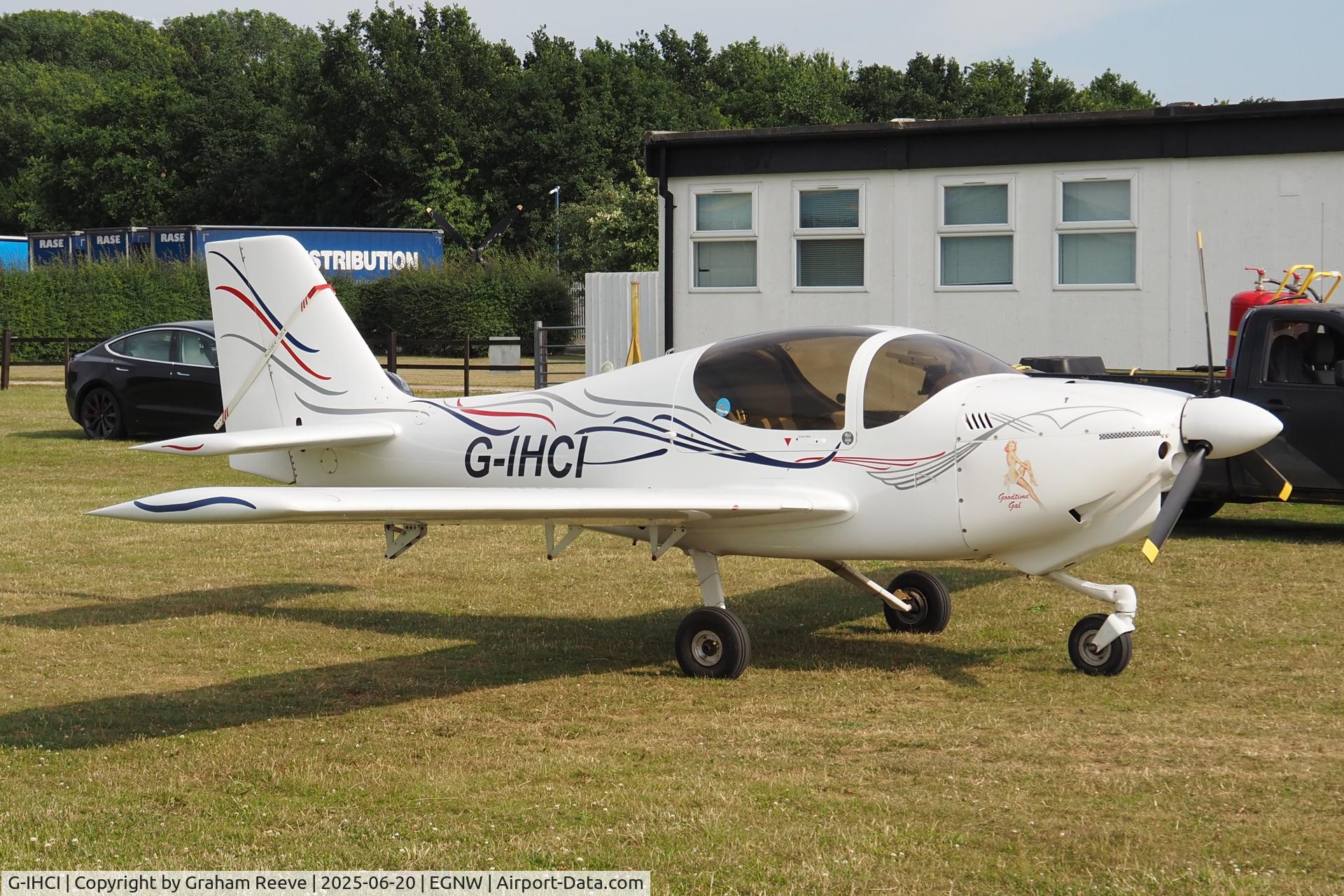 G-IHCI, 2005 Europa Tri Gear C/N PFA 247-12783, Parked at Wickenby.