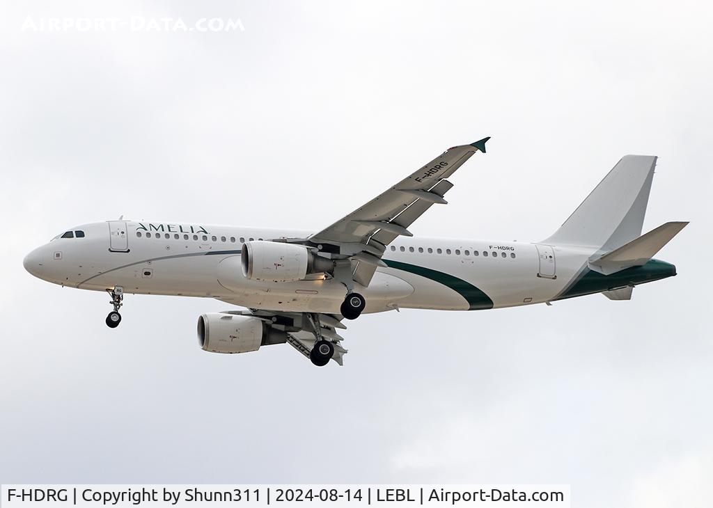 F-HDRG, Airbus 320-214 C/N 2950, Landing rwy 24R