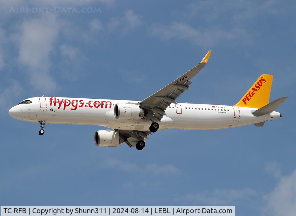 TC-RFB, 2024 Airbus A321-251NX C/N 11879, Landing rwy 24R