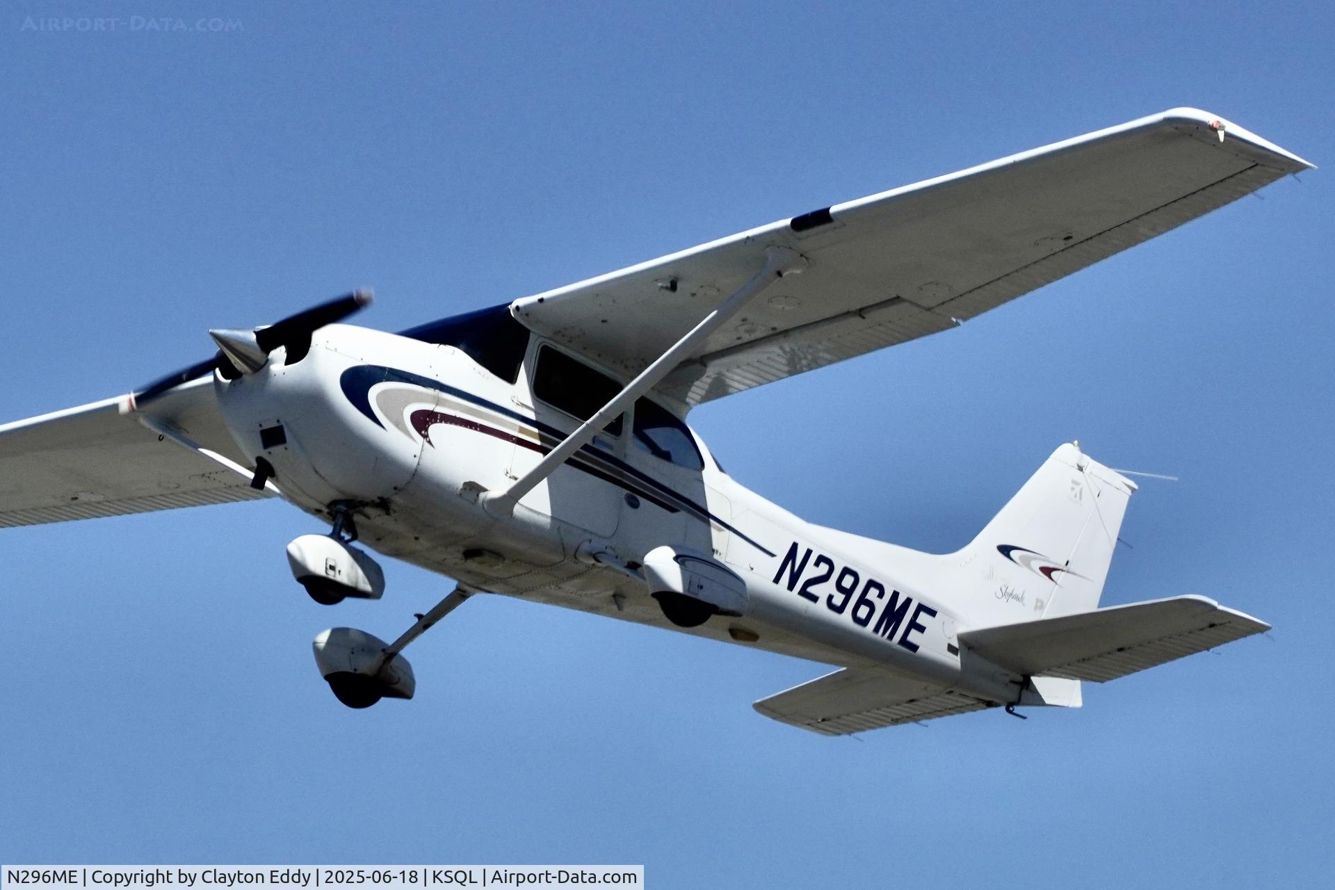 N296ME, 2000 Cessna 172S C/N 172S8554, San Carlos Airport in California 2025