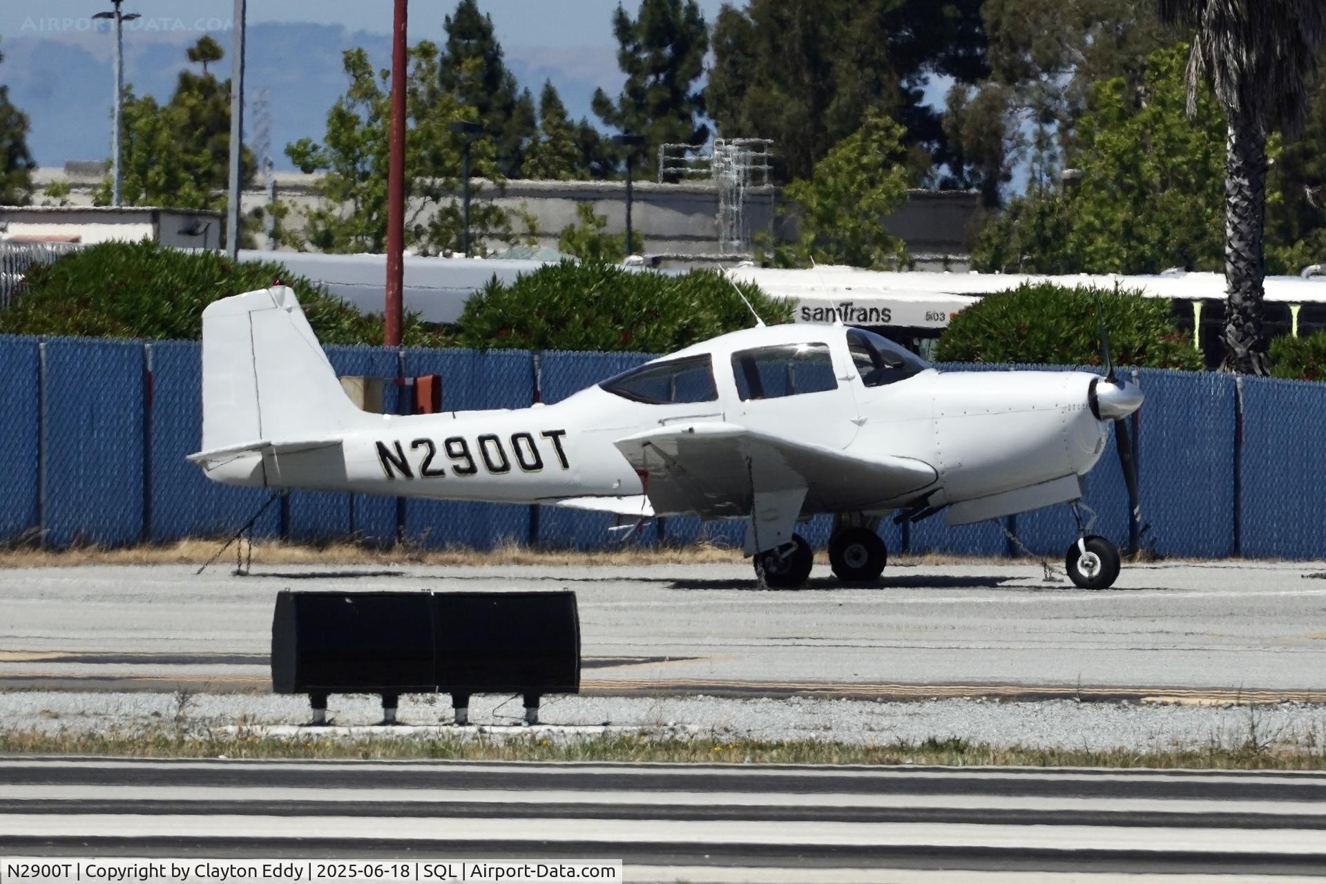 N2900T, 1966 Aero Commander 200D C/N 301, San Carlos Airport in California 2025