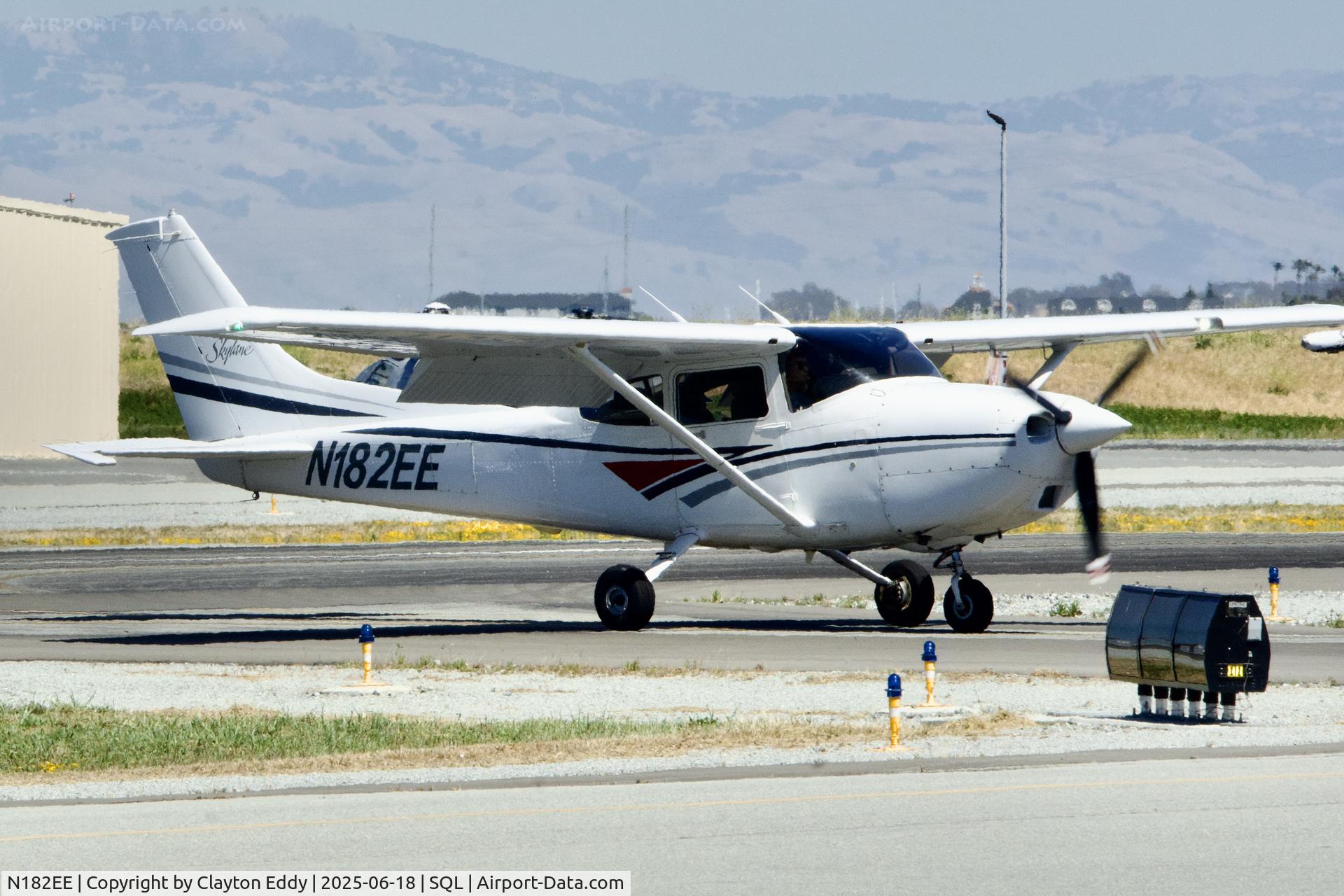 N182EE, 1998 Cessna 182S Skylane C/N 18280295, San Carlos Airport in California 2025