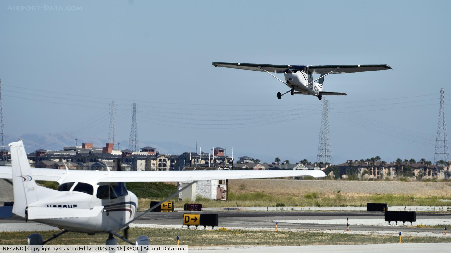 N642ND, 2015 Cessna 172S C/N 172S11616, San Carlos Airport in California 2025