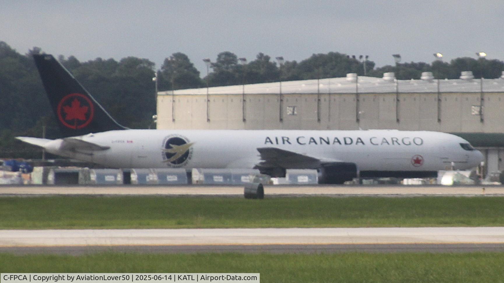 C-FPCA, 1989 Boeing 767-375 C/N 24306, Air Canada Cargo 763F w/ sticker