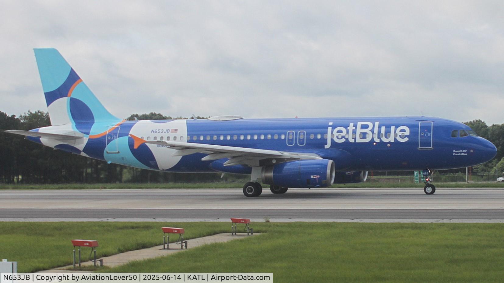 N653JB, 2007 Airbus A320-232 C/N 3039, jetBlue A320