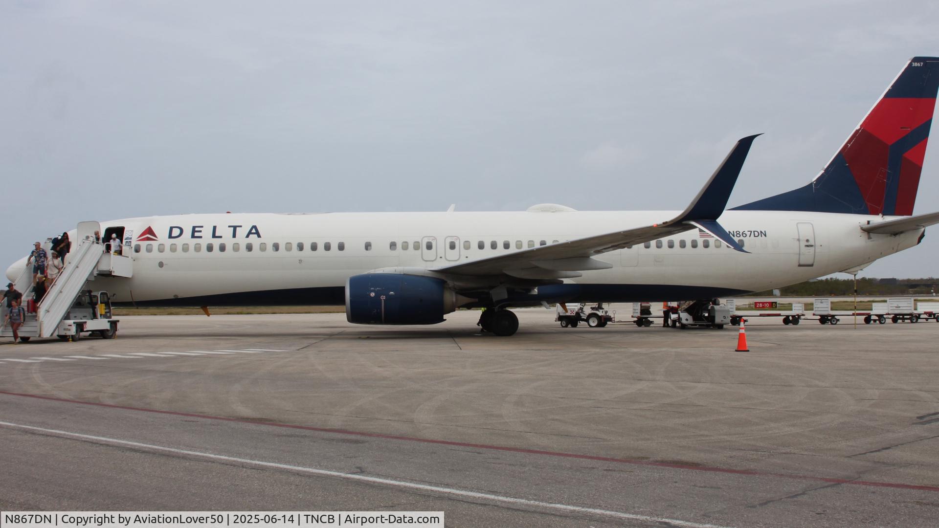 N867DN, 2016 Boeing 737-932/ER C/N 31979, Delta 739 (my ride from ATL --> BON)