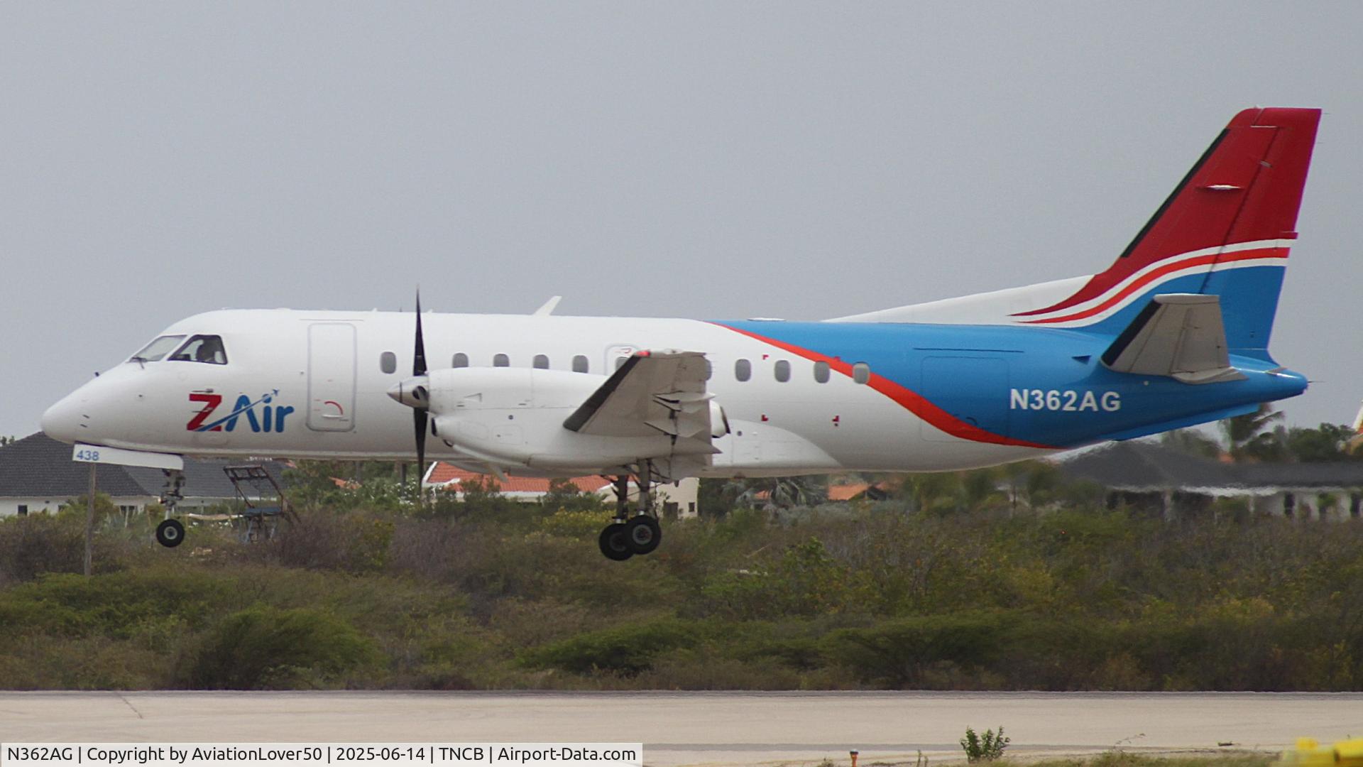 N362AG, 1998 Saab 340B C/N 340B-438, Z Air Saab 340B
