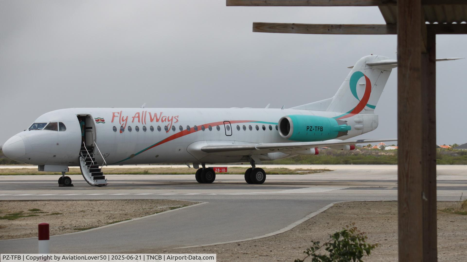 PZ-TFB, , Fly AllWays Fokker 70