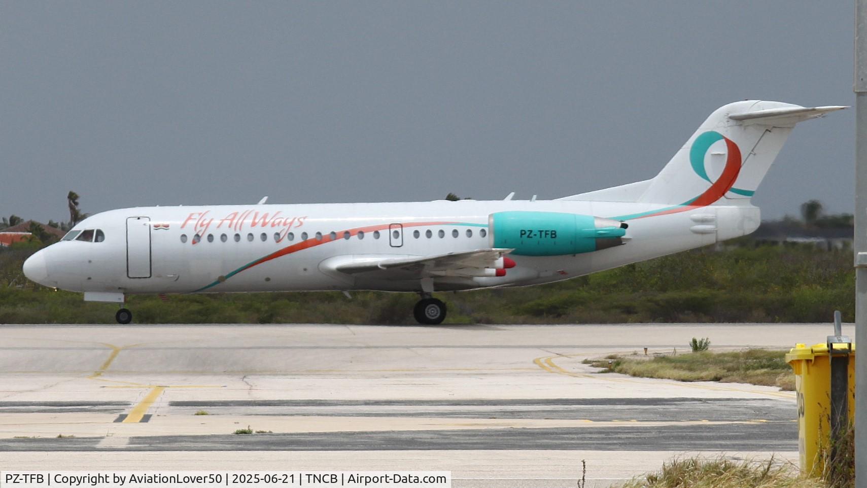 PZ-TFB, , Fly AllWays Fokker 70
