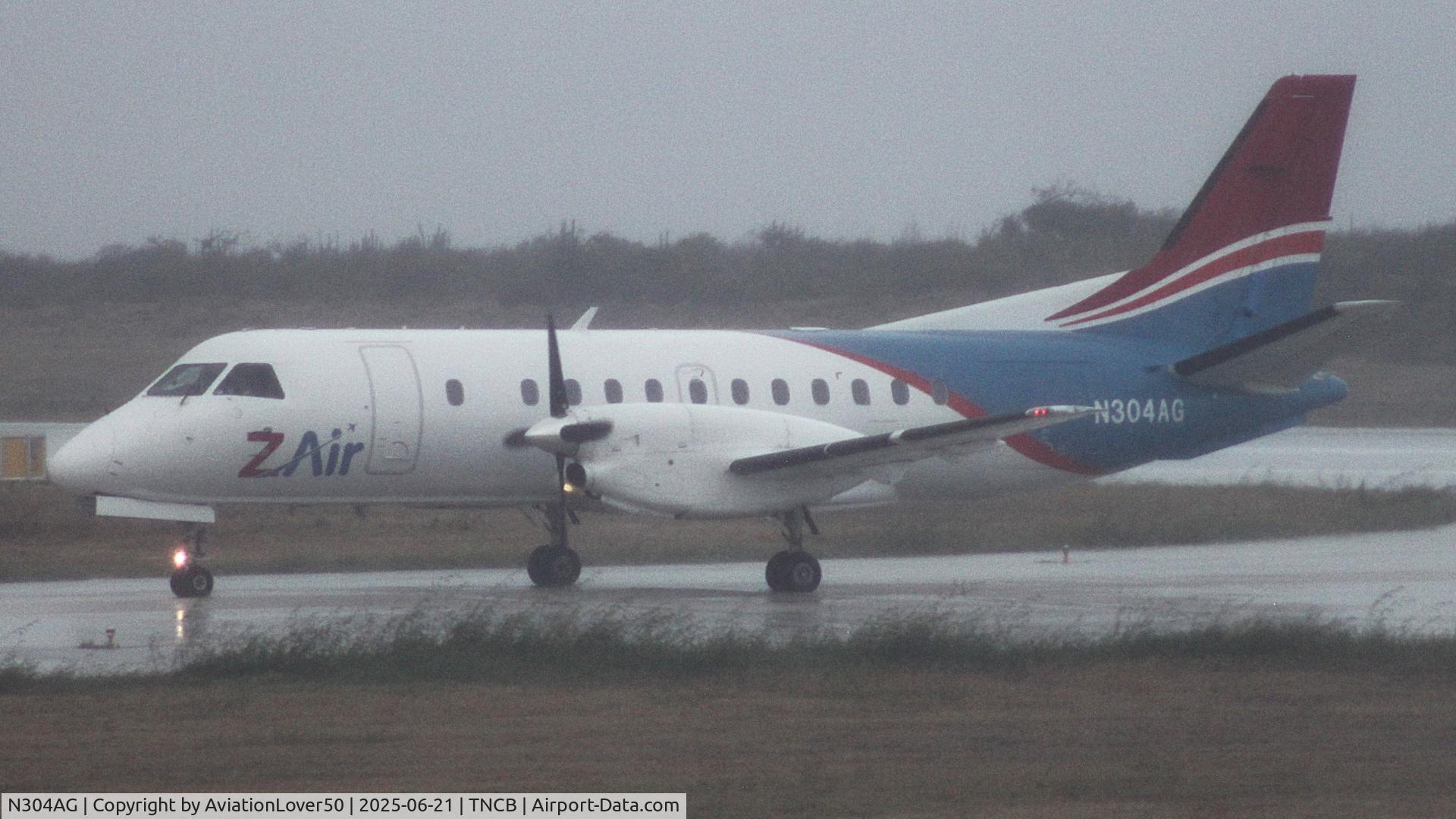 N304AG, 1997 Saab 340B C/N 340B-418, Z Air Saab 340B