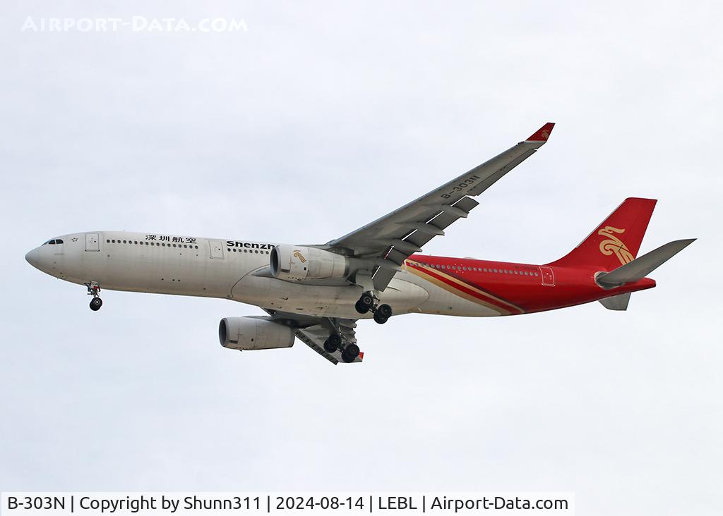B-303N, 2018 Airbus A330-343 C/N 1889, Landing rwy 24R