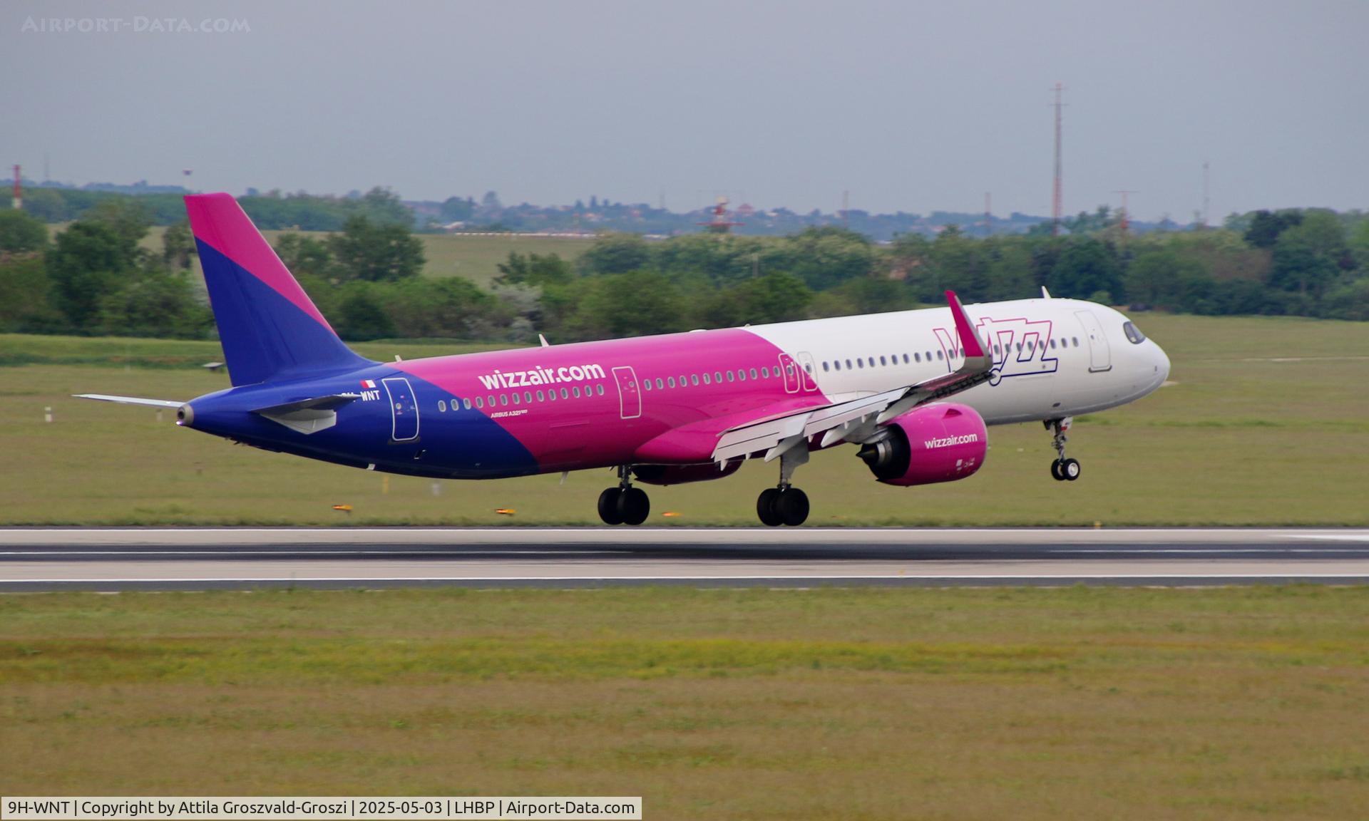 9H-WNT, 2025 Airbus A321-271NX NEO C/N 12228, LHBP - Budapest Liszt Ferenc International Airport, Budapest, Hungary