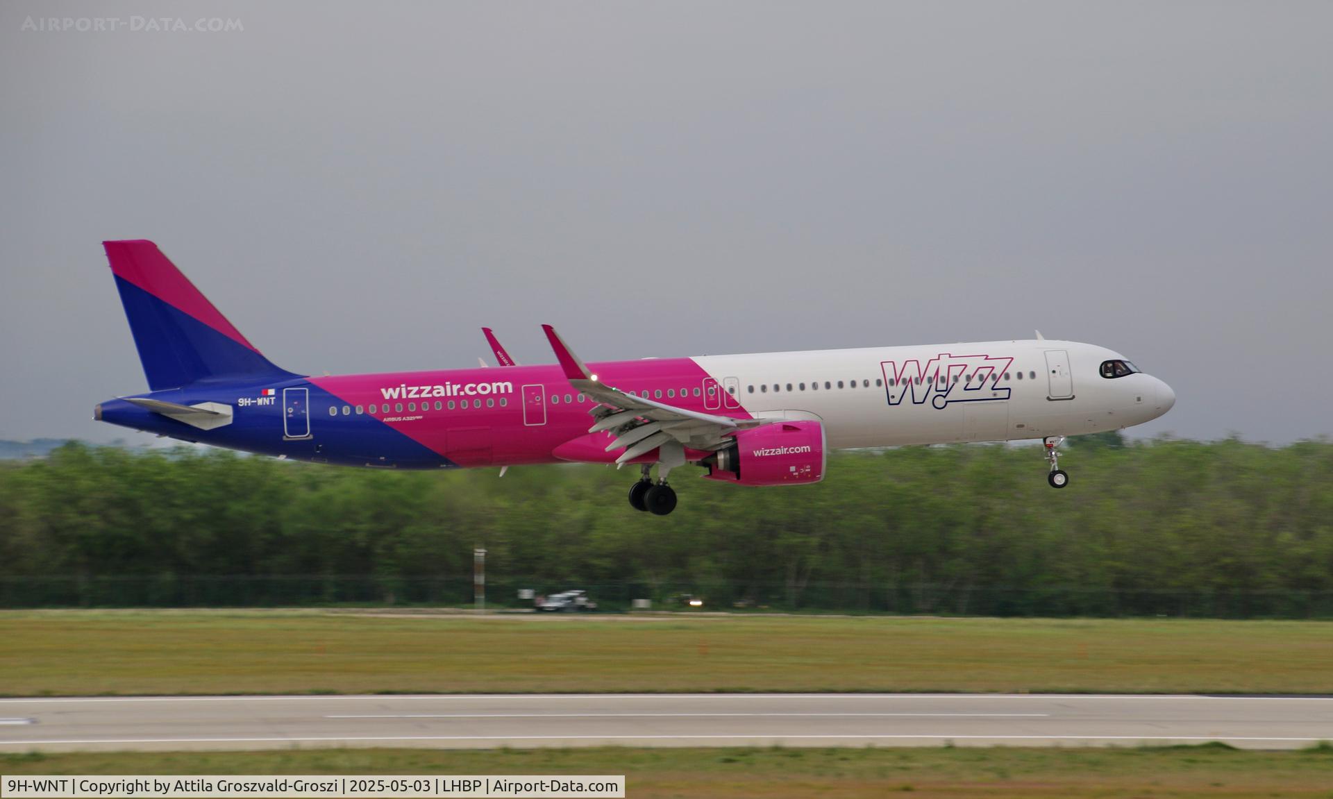 9H-WNT, 2025 Airbus A321-271NX NEO C/N 12228, LHBP - Budapest Liszt Ferenc International Airport, Budapest, Hungary