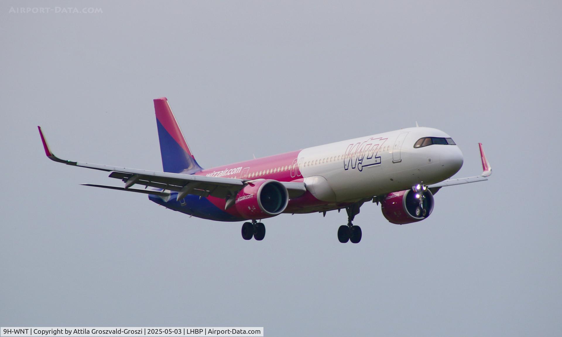 9H-WNT, 2025 Airbus A321-271NX NEO C/N 12228, LHBP - Budapest Liszt Ferenc International Airport, Budapest, Hungary