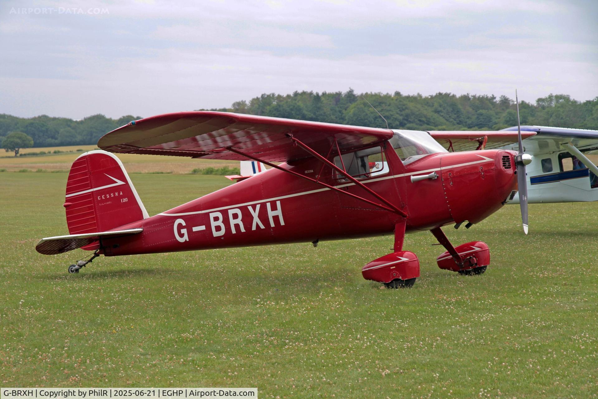 G-BRXH, 1946 Cessna 120 C/N 10462, G-BRXH 1946 Cessna 120 Cessna Fly In Popham