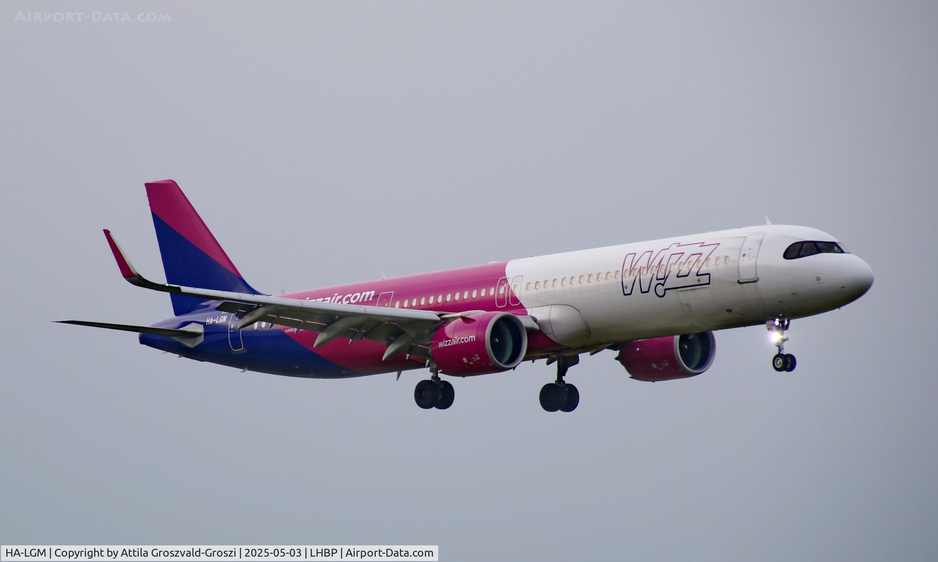 HA-LGM, 2024 Airbus A321-271NX NEO C/N 11867, LHBP - Budapest Liszt Ferenc International Airport, Budapest, Hungary
