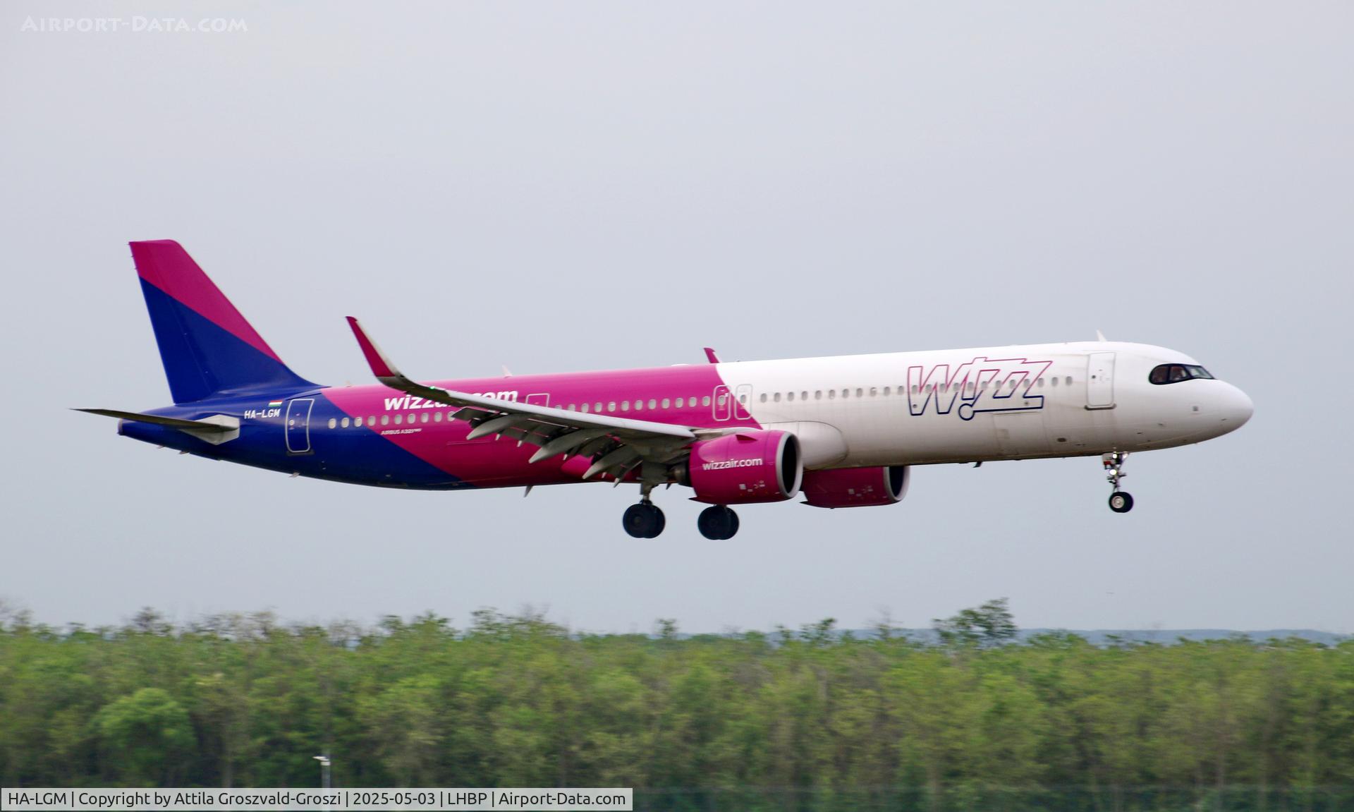 HA-LGM, 2024 Airbus A321-271NX NEO C/N 11867, LHBP - Budapest Liszt Ferenc International Airport, Budapest, Hungary