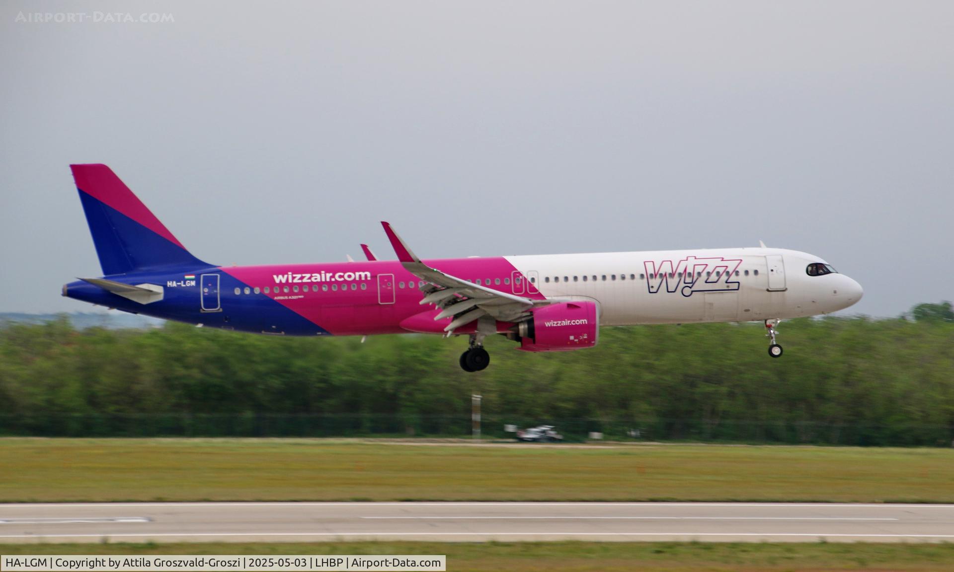 HA-LGM, 2024 Airbus A321-271NX NEO C/N 11867, LHBP - Budapest Liszt Ferenc International Airport, Budapest, Hungary