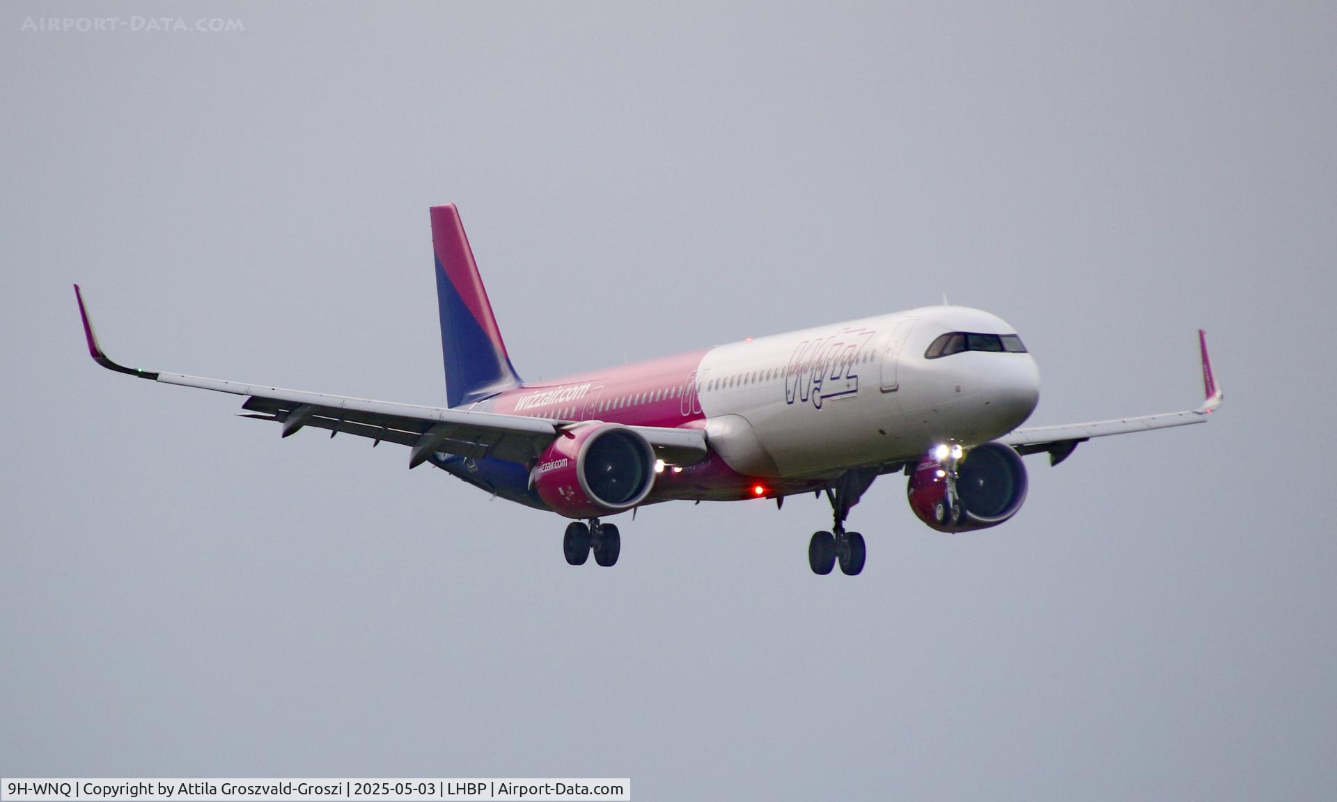 9H-WNQ, 2024 Airbus A321-271NX NEO C/N 12014, LHBP - Budapest Liszt Ferenc International Airport, Budapest, Hungary