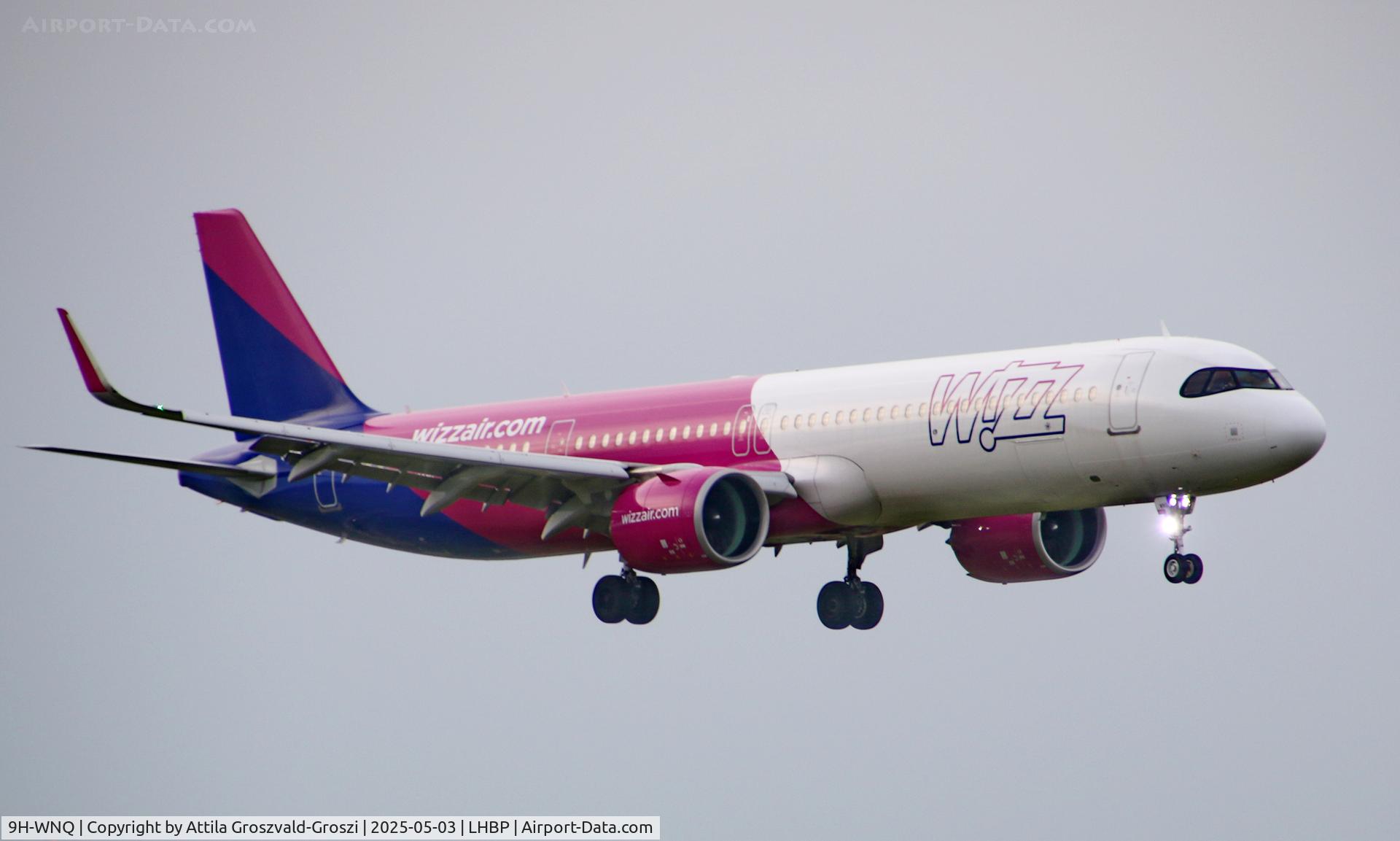 9H-WNQ, 2024 Airbus A321-271NX NEO C/N 12014, LHBP - Budapest Liszt Ferenc International Airport, Budapest, Hungary