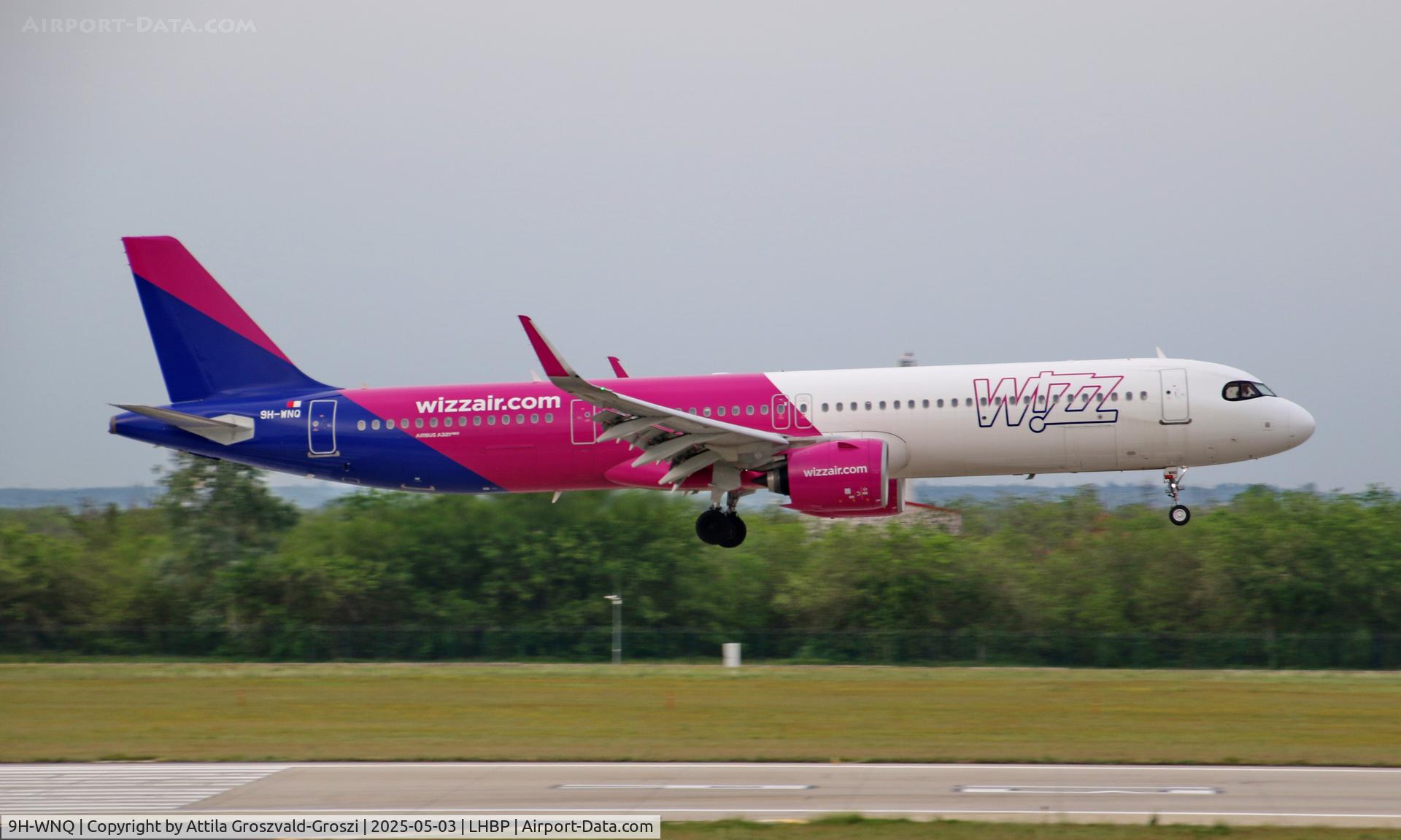 9H-WNQ, 2024 Airbus A321-271NX NEO C/N 12014, LHBP - Budapest Liszt Ferenc International Airport, Budapest, Hungary