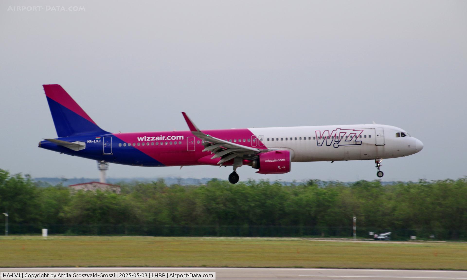 HA-LVJ, 2020 Airbus A321-271NX C/N 10257, LHBP - Budapest Liszt Ferenc International Airport, Budapest, Hungary