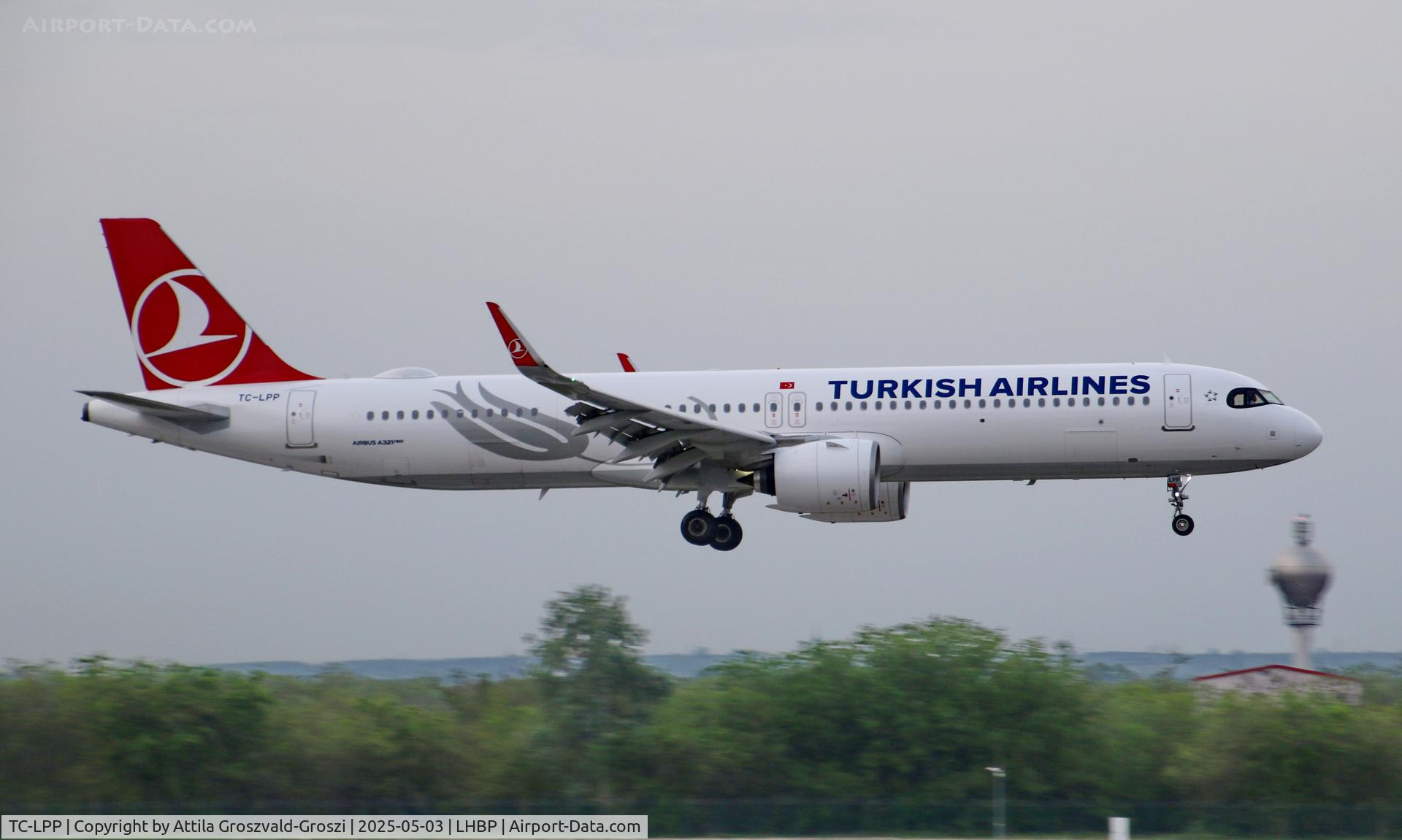 TC-LPP, 2025 Airbus A321-271NX NEO C/N 12431, LHBP - Budapest Liszt Ferenc International Airport, Budapest, Hungary