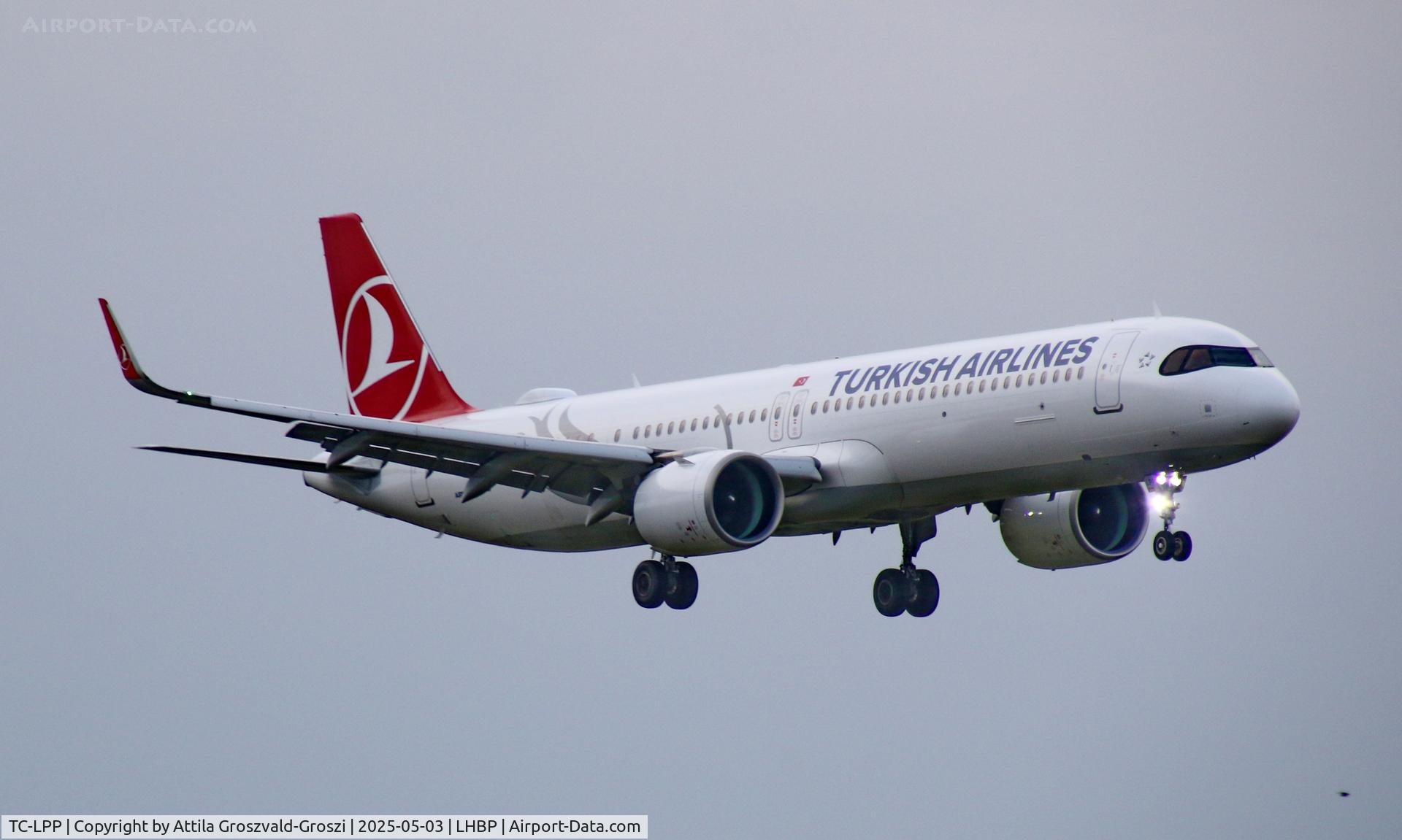 TC-LPP, 2025 Airbus A321-271NX NEO C/N 12431, LHBP - Budapest Liszt Ferenc International Airport, Budapest, Hungary