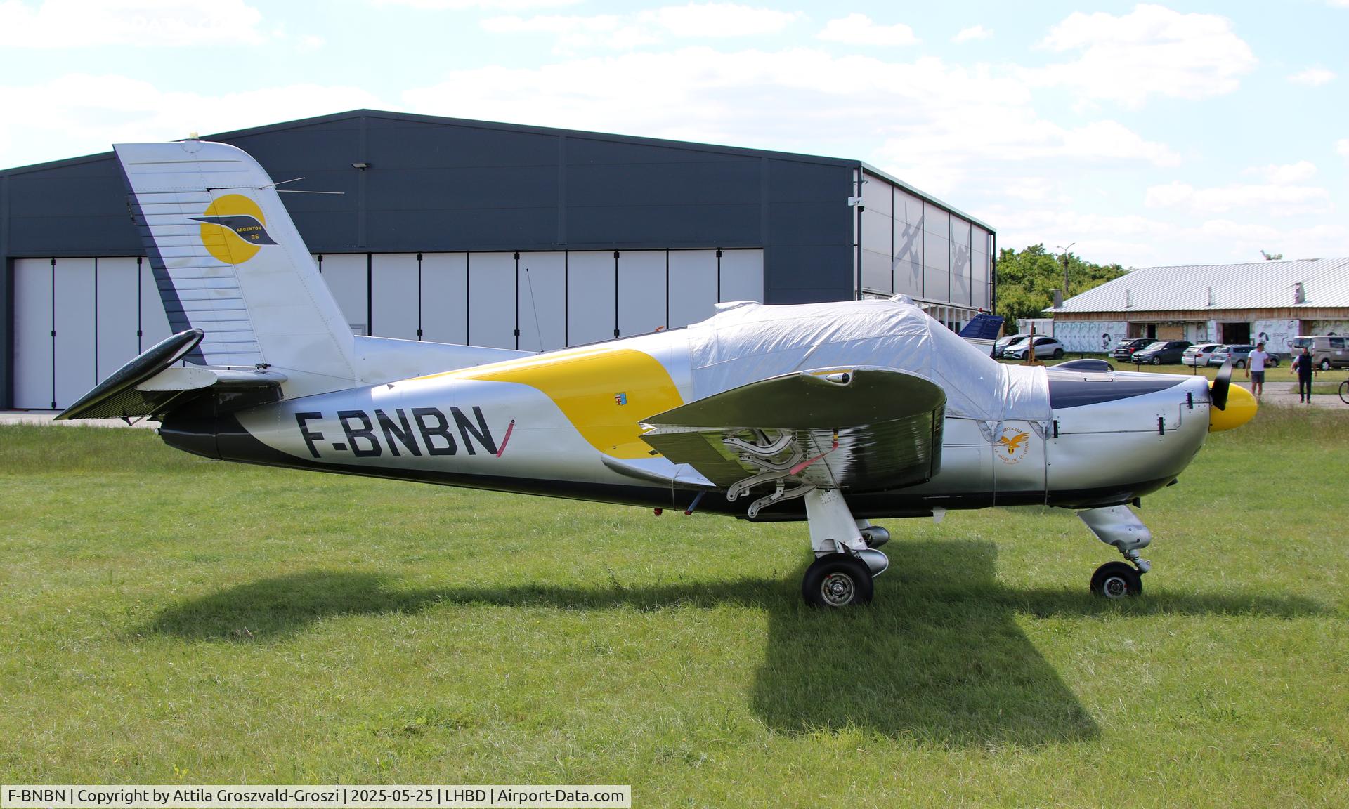 F-BNBN, 1965 Morane-Saulnier MS-892A Rallye Commodore 150 C/N 10549, LHBD - Börgönd Airport, Hungary
