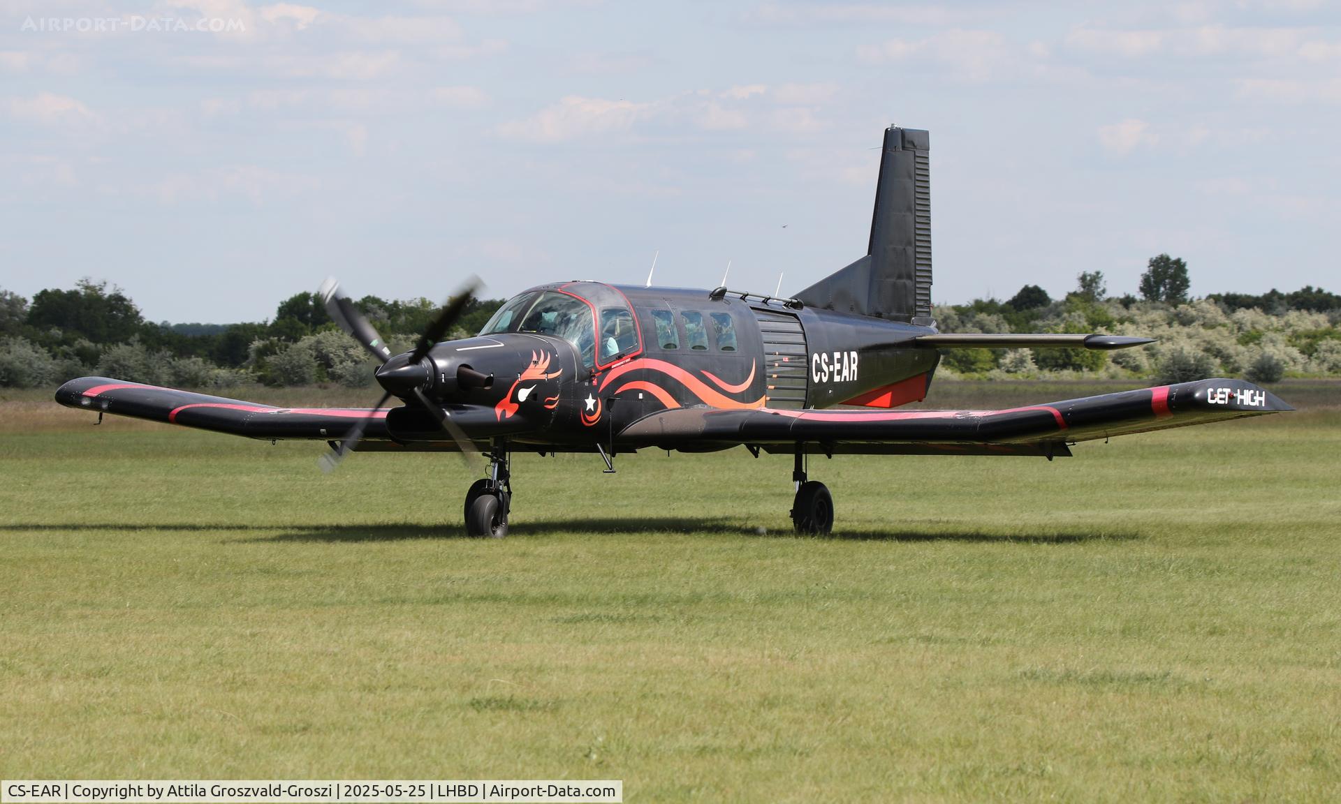 CS-EAR, Pacific Aerospace 750XL C/N 163, LHBD - Börgönd Airport, Hungary