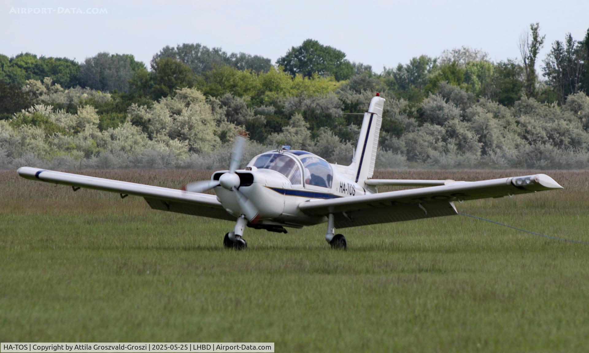HA-TOS, 1975 Socata MS-893E Rallye Commodore 180GT C/N 12529, LHBD - Börgönd Airport, Hungary