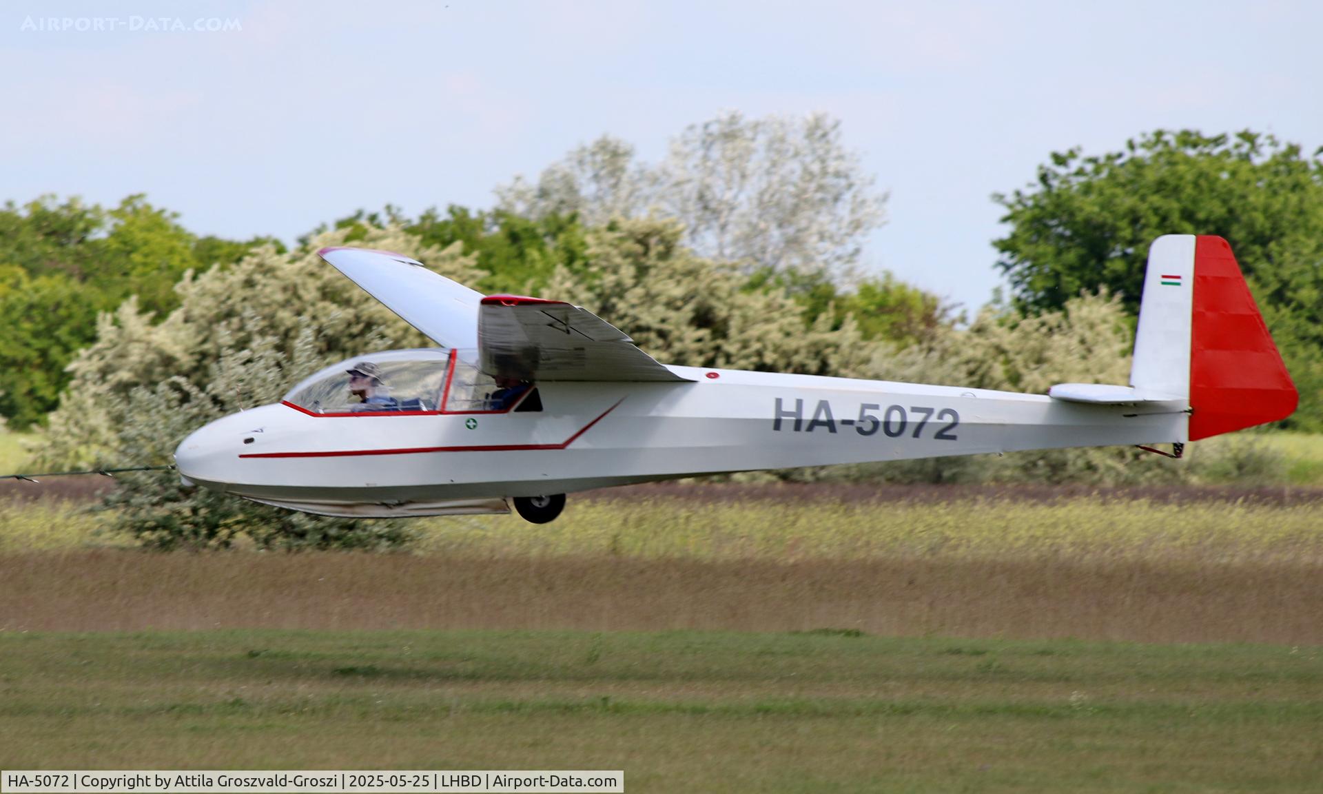 HA-5072, 1960 Schleicher Ka-7 Rhonadler C/N 701, LHBD - Börgönd Airport, Hungary