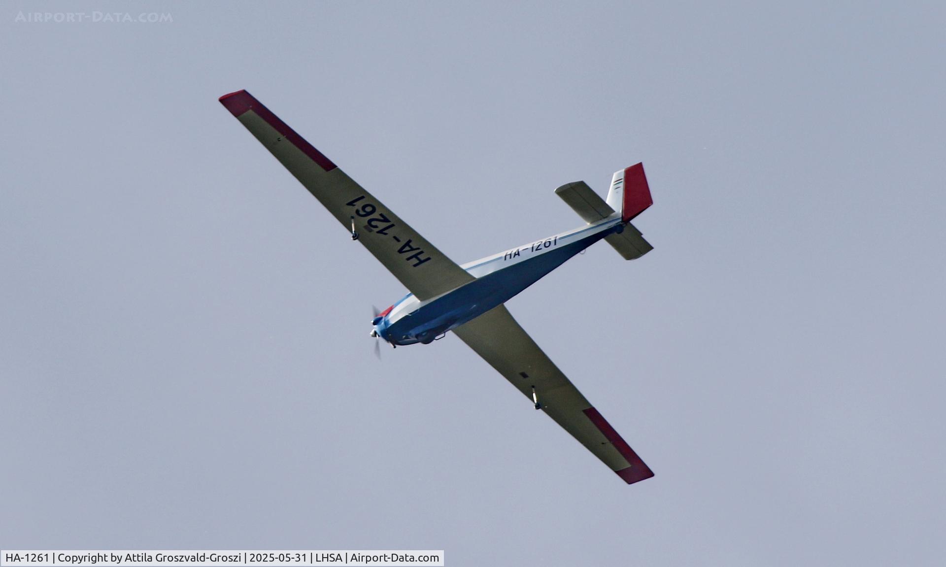 HA-1261, 1972 Scheibe SF-25C Falke C/N 4426, LHSA - in the airspace of Szentkirályszabadja airport, Hungary