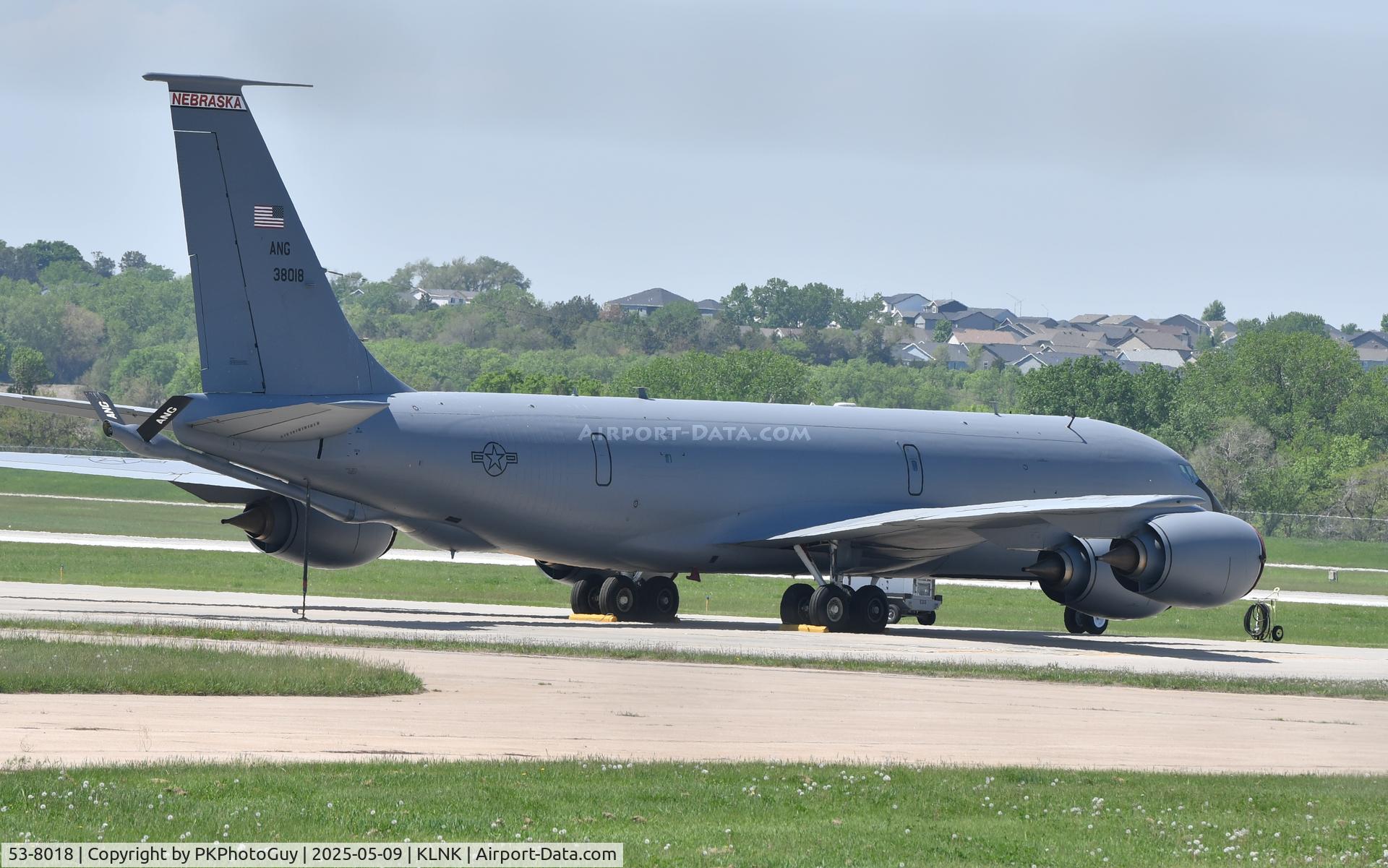 59-1463, 1959 Boeing KC-135R Stratotanker C/N 17951, Tanker parked at Lincoln ANG Base