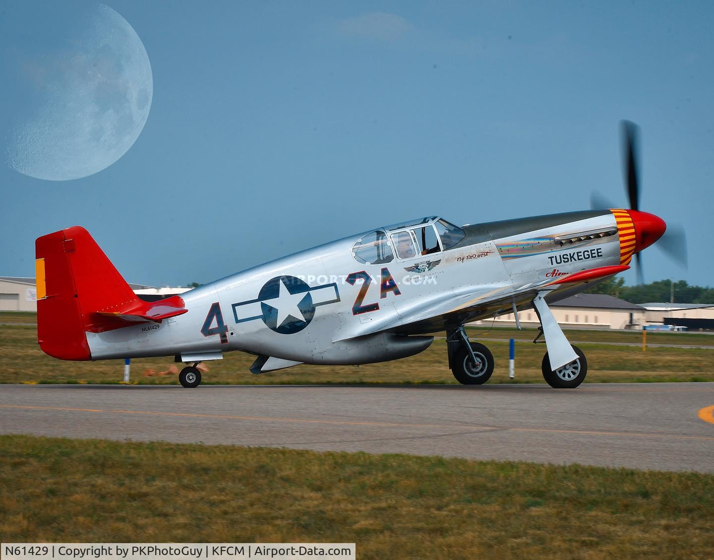 N61429, 1942 North American P-51C Mustang C/N 103-26199, Air Expo at Flying Cloud Airport MN