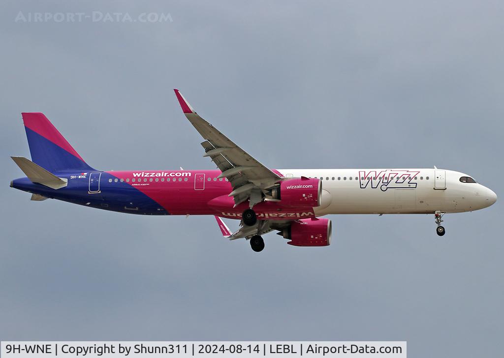9H-WNE, 2024 Airbus A321-271 NX C/N 11825, Landing rwy 24R
