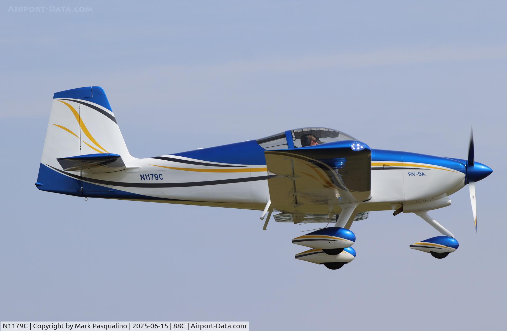 N1179C, Vans RV-9A C/N 92078, Vans RV-9A