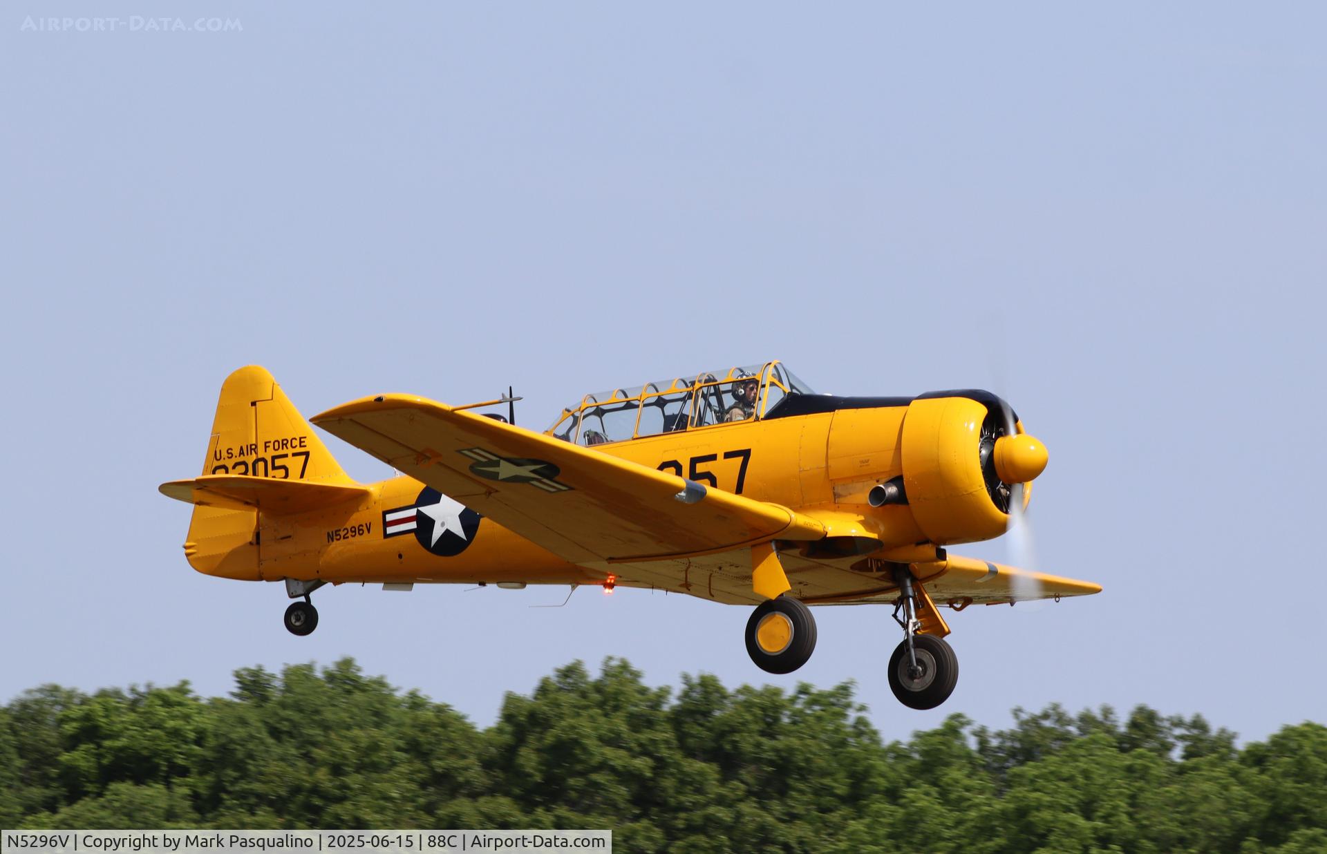 N5296V, North American AT-6G Texan C/N 168-161 (49-3057), North American AT-6G