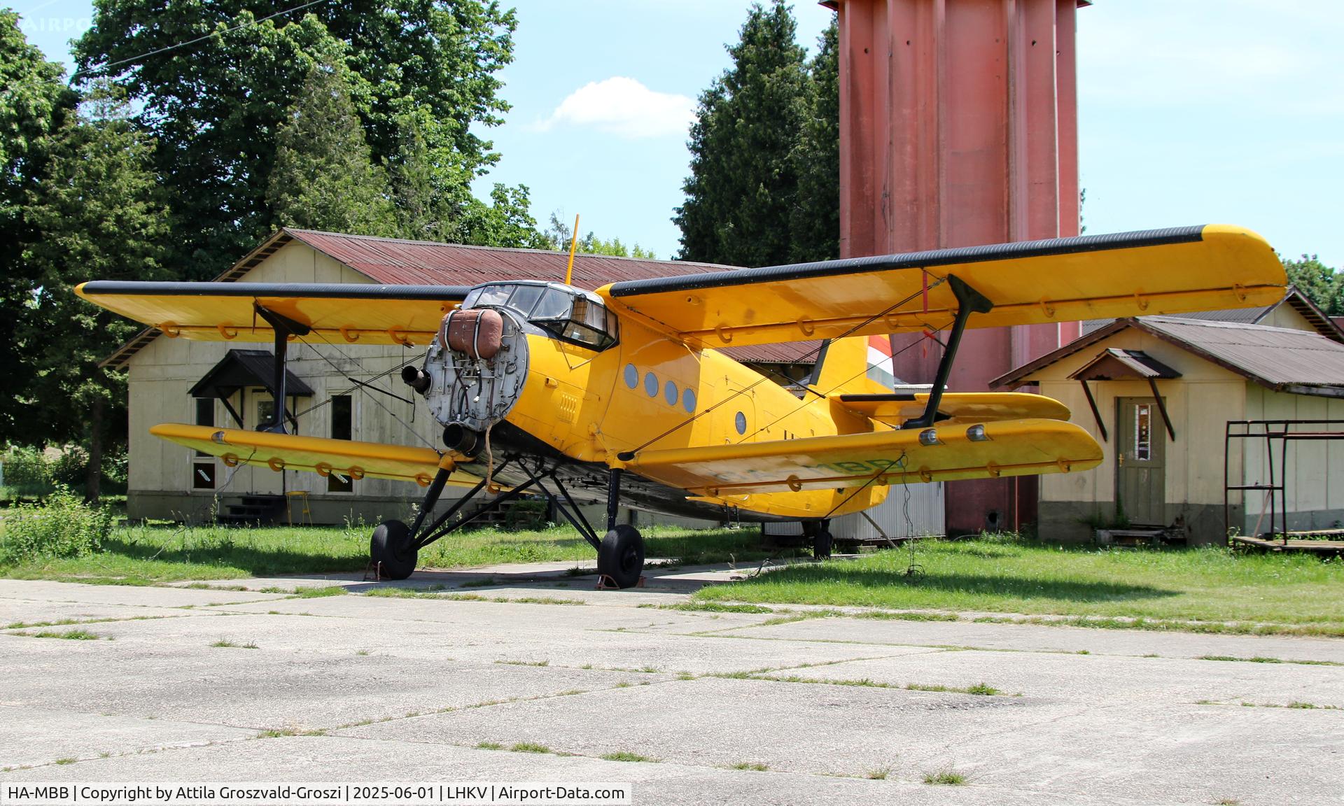 HA-MBB, 1975 Antonov An-2R C/N 1G161-07, LHKV - Kaposújlak Airport, Hungary